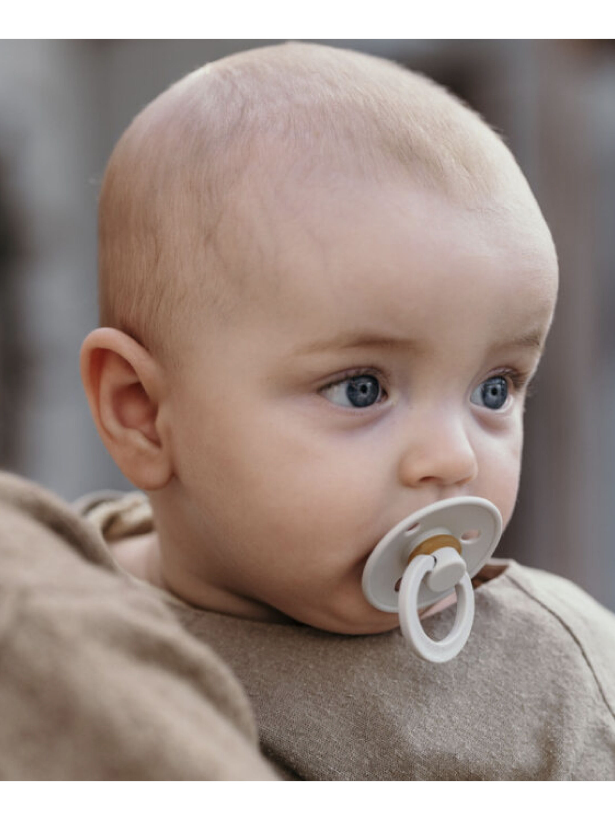 مجموعة لهايات بيبس كولور لاتكس مقاس 2 للأطفال من 6 شهور فأكثر عاجي/أخضر - قطعتان image number 4