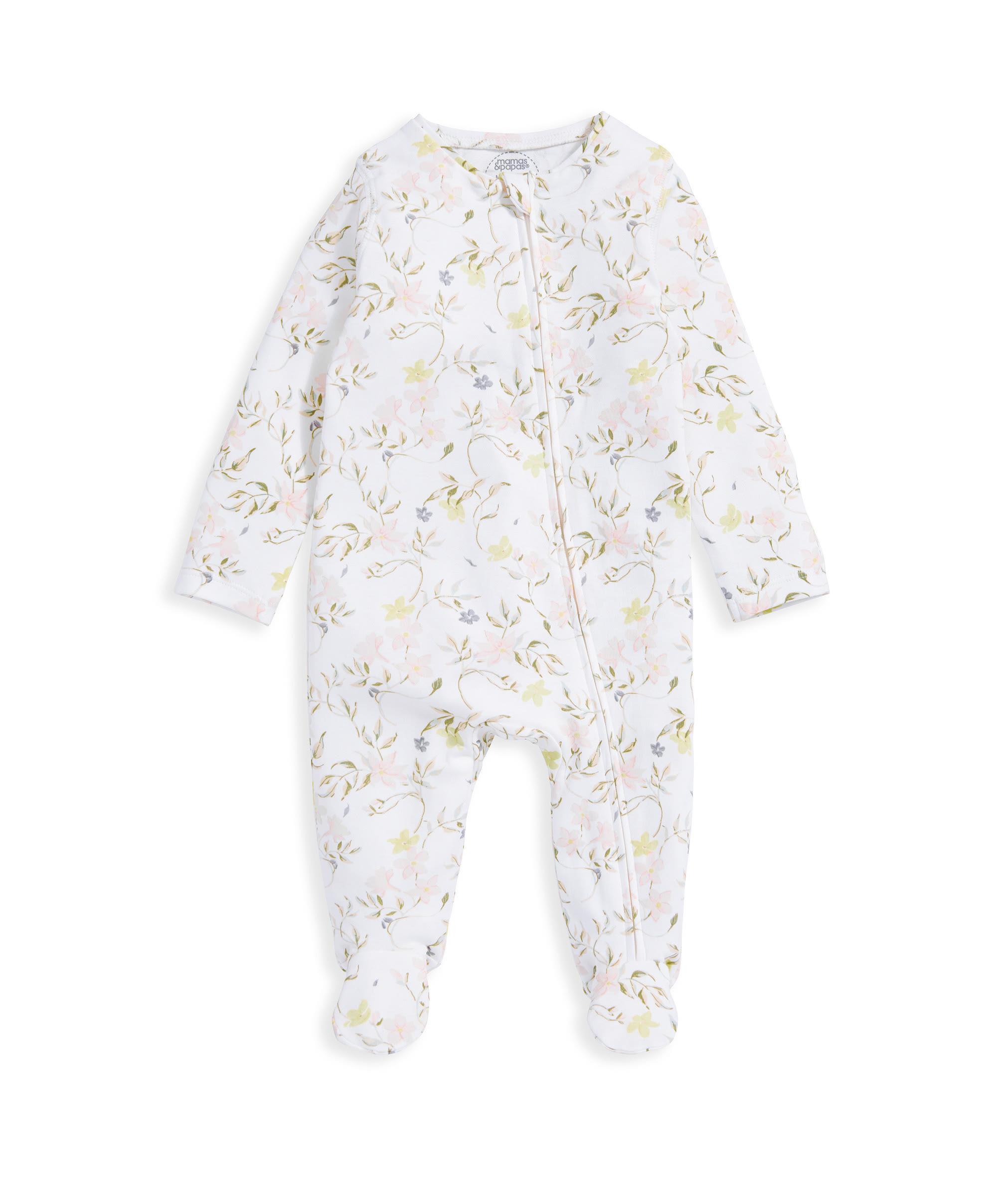 بيجاما قطعة واحدة بنقشة زهور image number 2