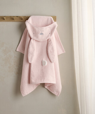 منشفة بغطاء رأس بتصميم أرنب منشفة بغطاء رأس بتصميم أرنب