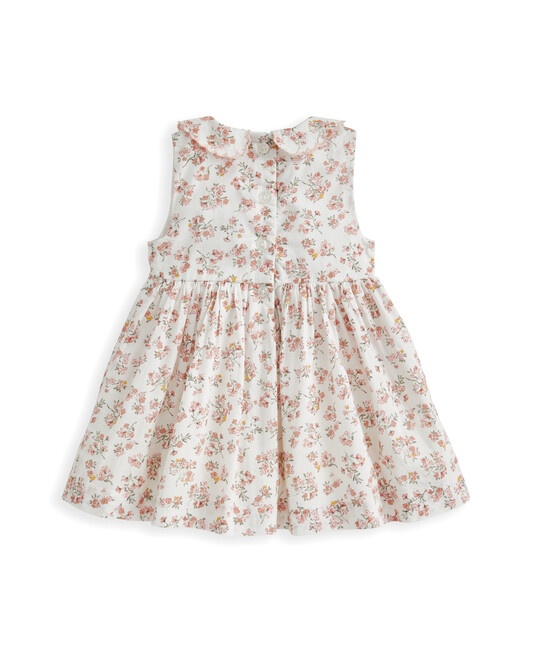 فستان قطن بنقشة زهور فستان قطن بنقشة زهور image number 3