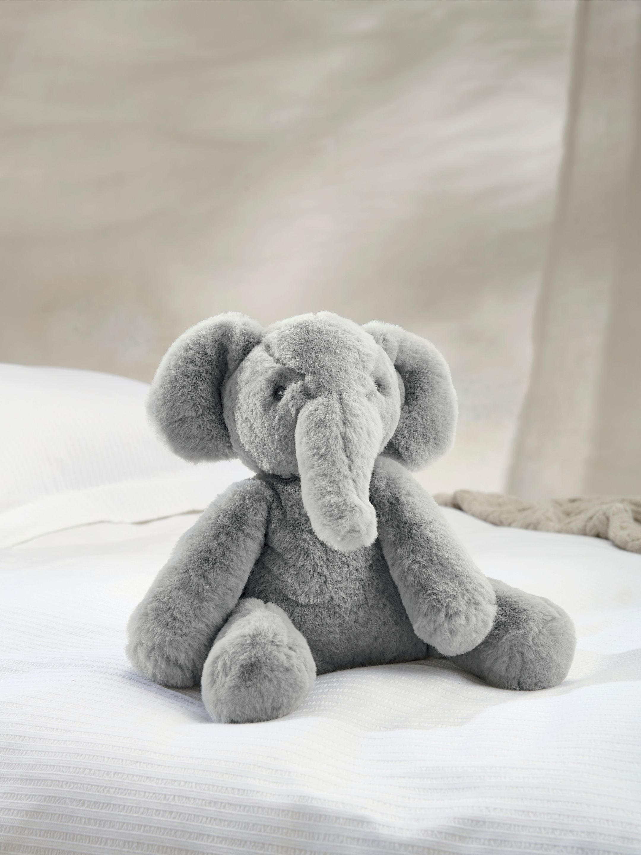 Sleep Gift Set - Elephant Dreampod with Seed Muslin Blanket & Archie Elephant Soft Toy image number 8