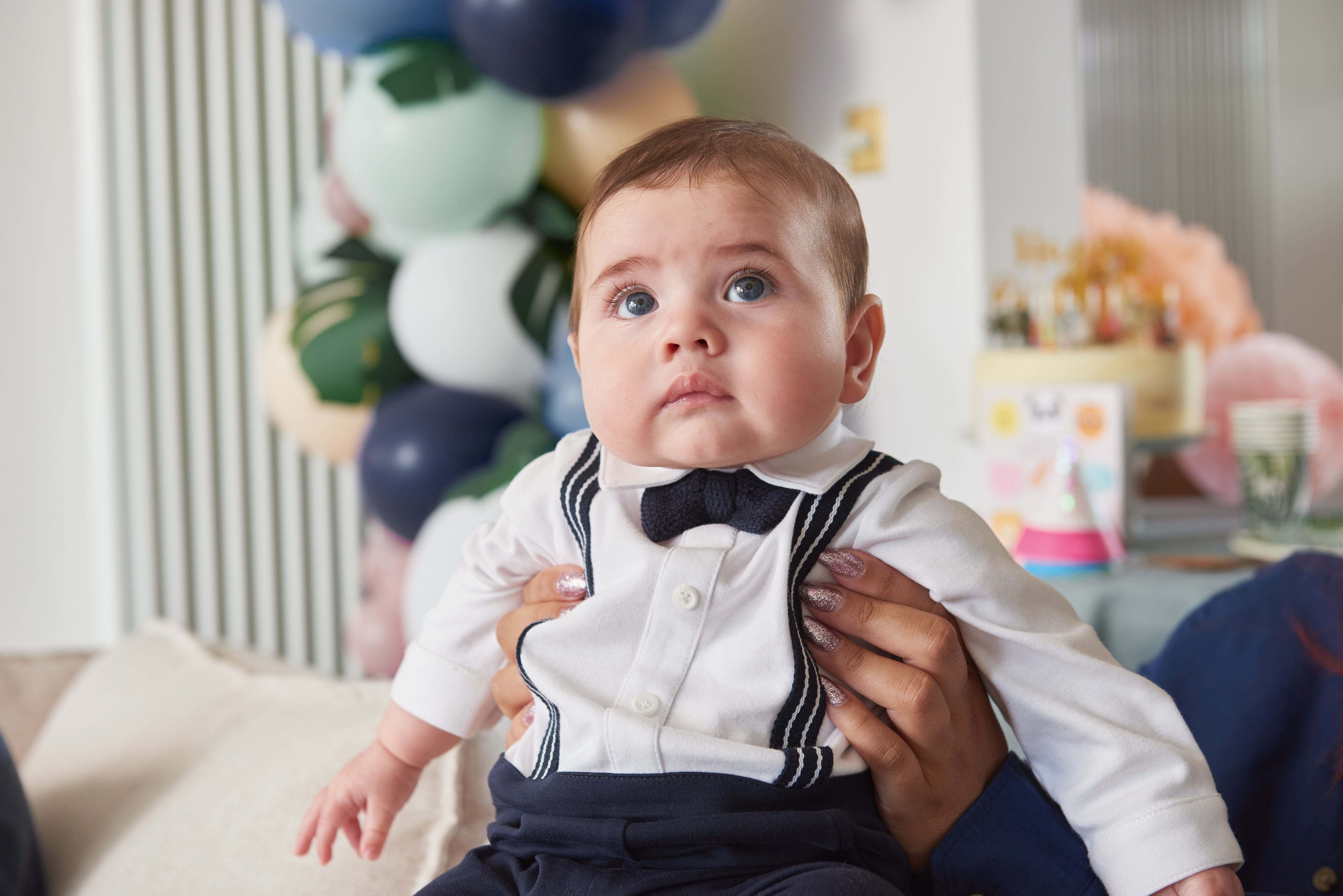 Navy Mock Brace All In One image number 5