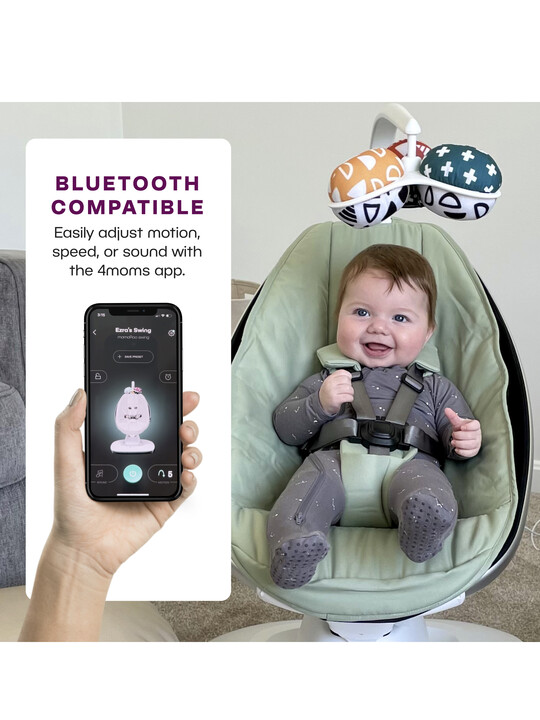 كرسي هزاز مامارو متعدد الحركات من فور ممز - أسود كرسي هزاز مامارو متعدد الحركات من فور ممز - أسود image number 5