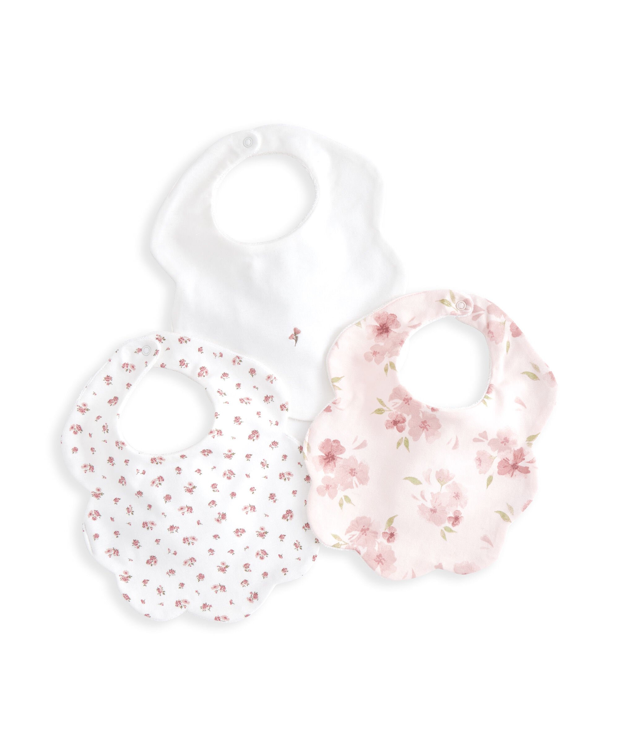 Scalloped Bibs (Set of 3) image number 1