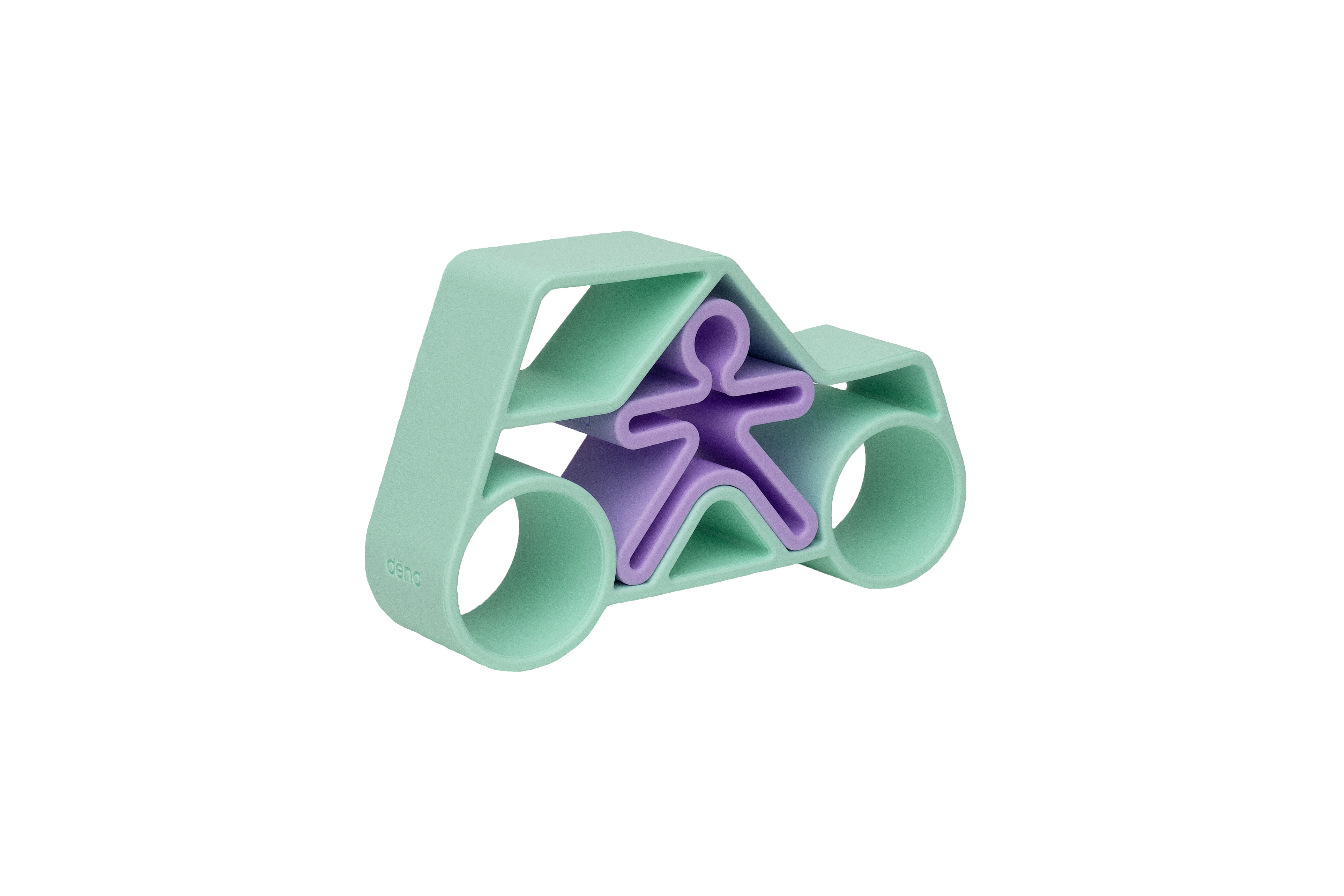 لعبة بتصميم سيارة بلون أخضر فاتح من دينا image number 4