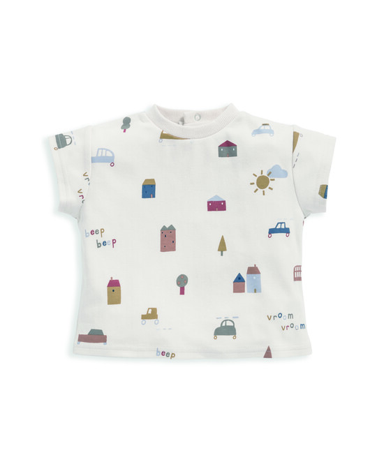 تي شيرت بنقشة بالكامل تي شيرت بنقشة بالكامل image number 2