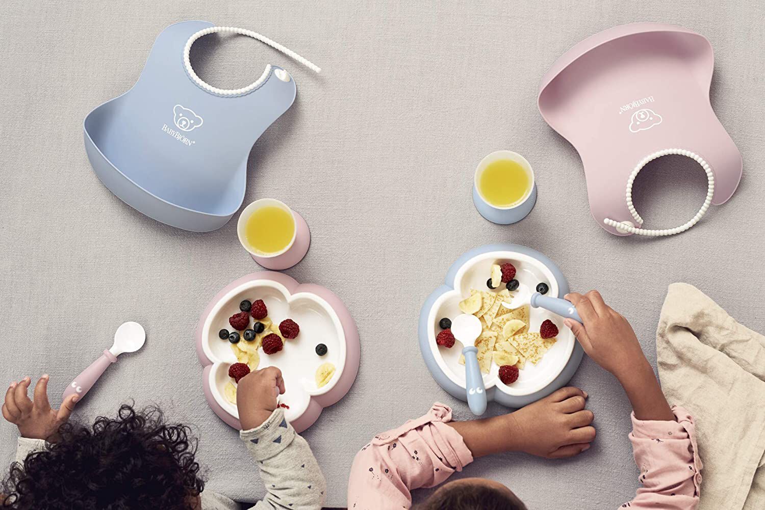 طقم ملاعق وشوك للأطفال من بيبي بيورن - 4قطع image number 4