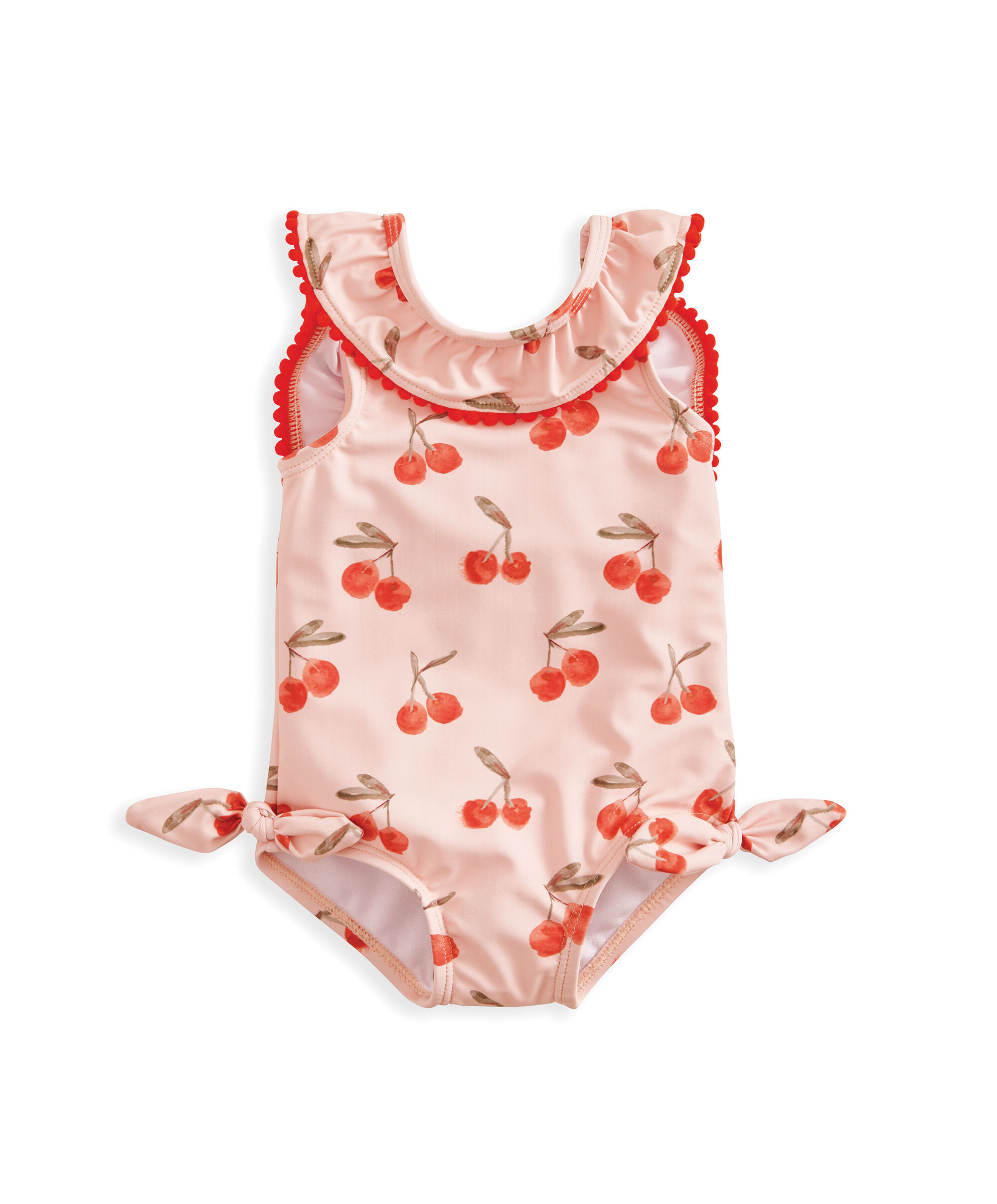 لباس سباحة بنقشة كرز بالكامل image number 2