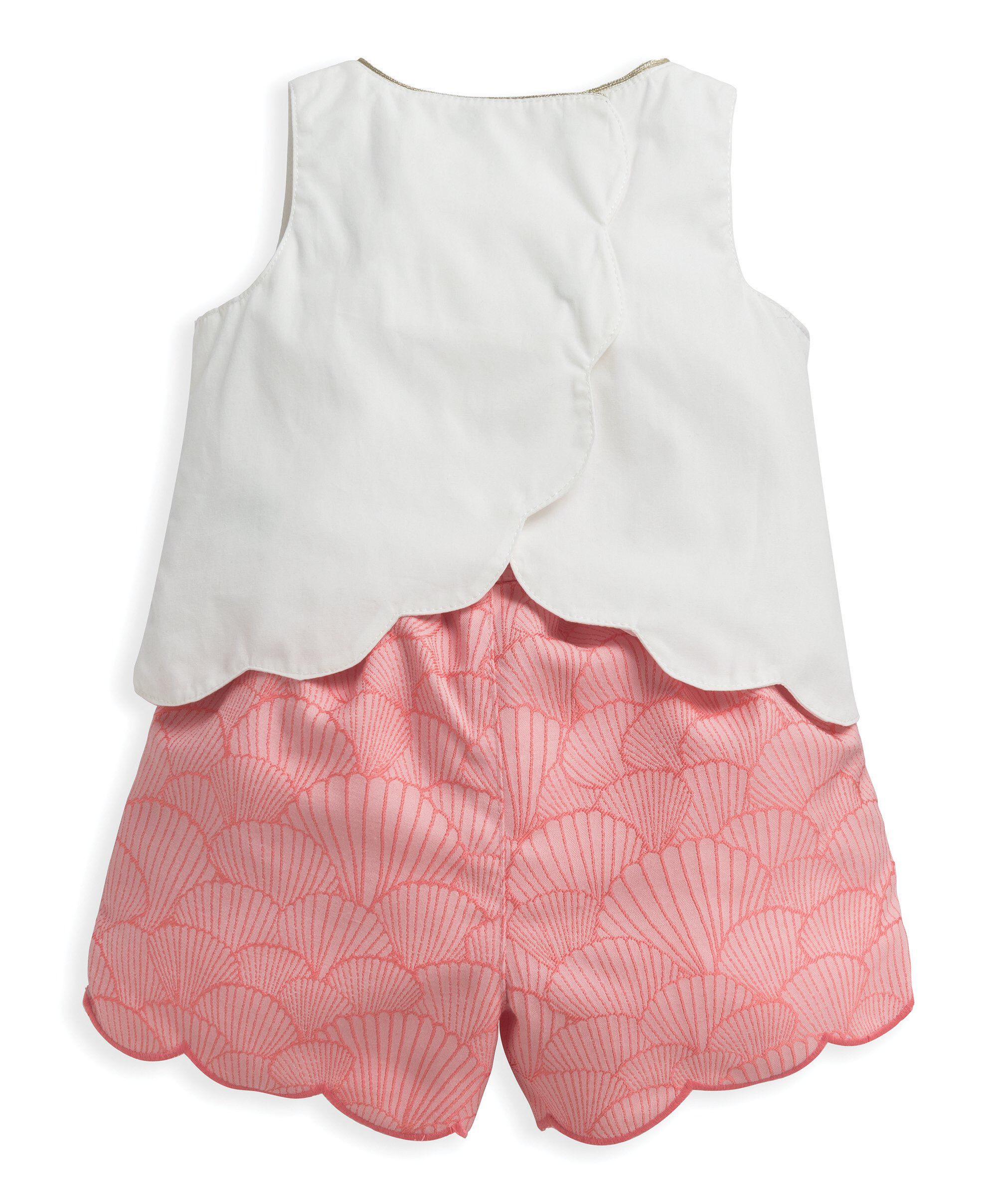 طقم بلوزة وشورت - قطعتان image number 2