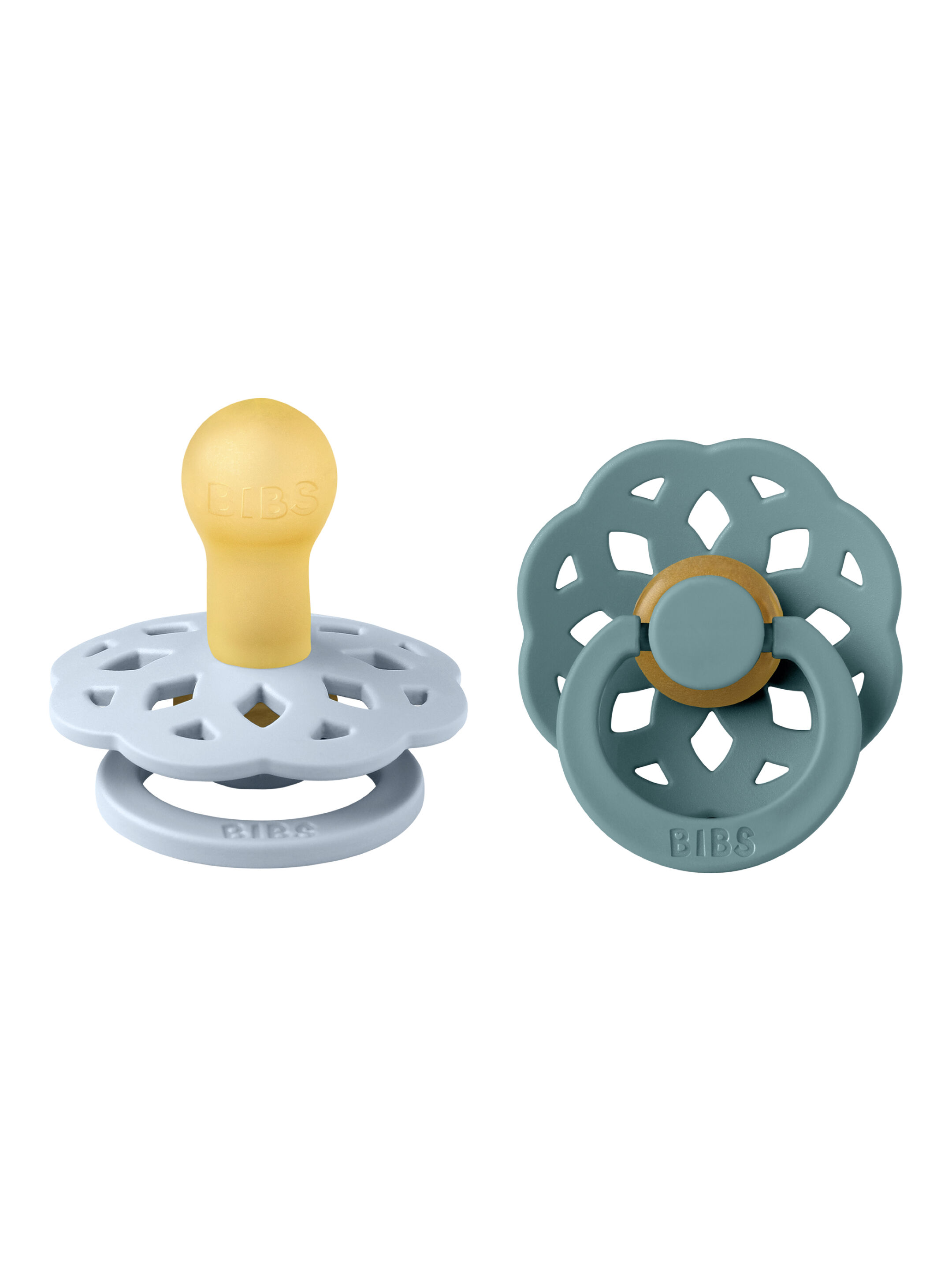 مجموعة لهايات بيبس بوهيم لاتكس مقاس 1 أزرق فاتح/أزرق - قطعتان image number 1