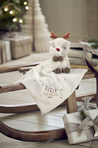 لحاف بتصميم غزال الرنة بإصدار لكريسماس 2025 image number 1