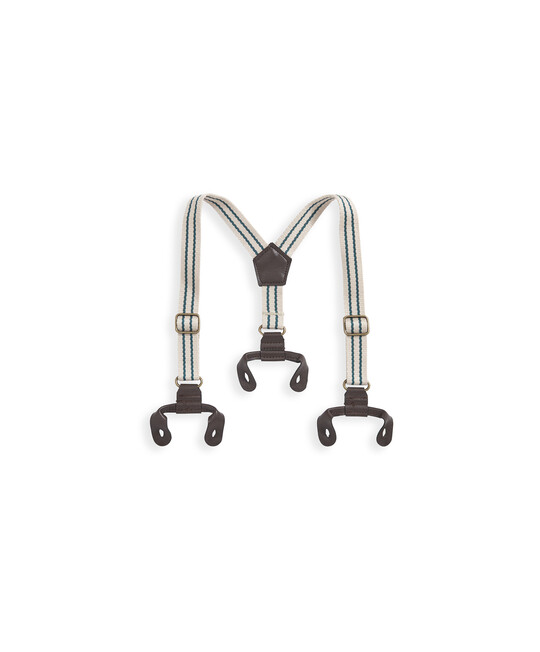 طقم شورت وحمالات أزرق - 3 قطع طقم شورت وحمالات أزرق - 3 قطع image number 6