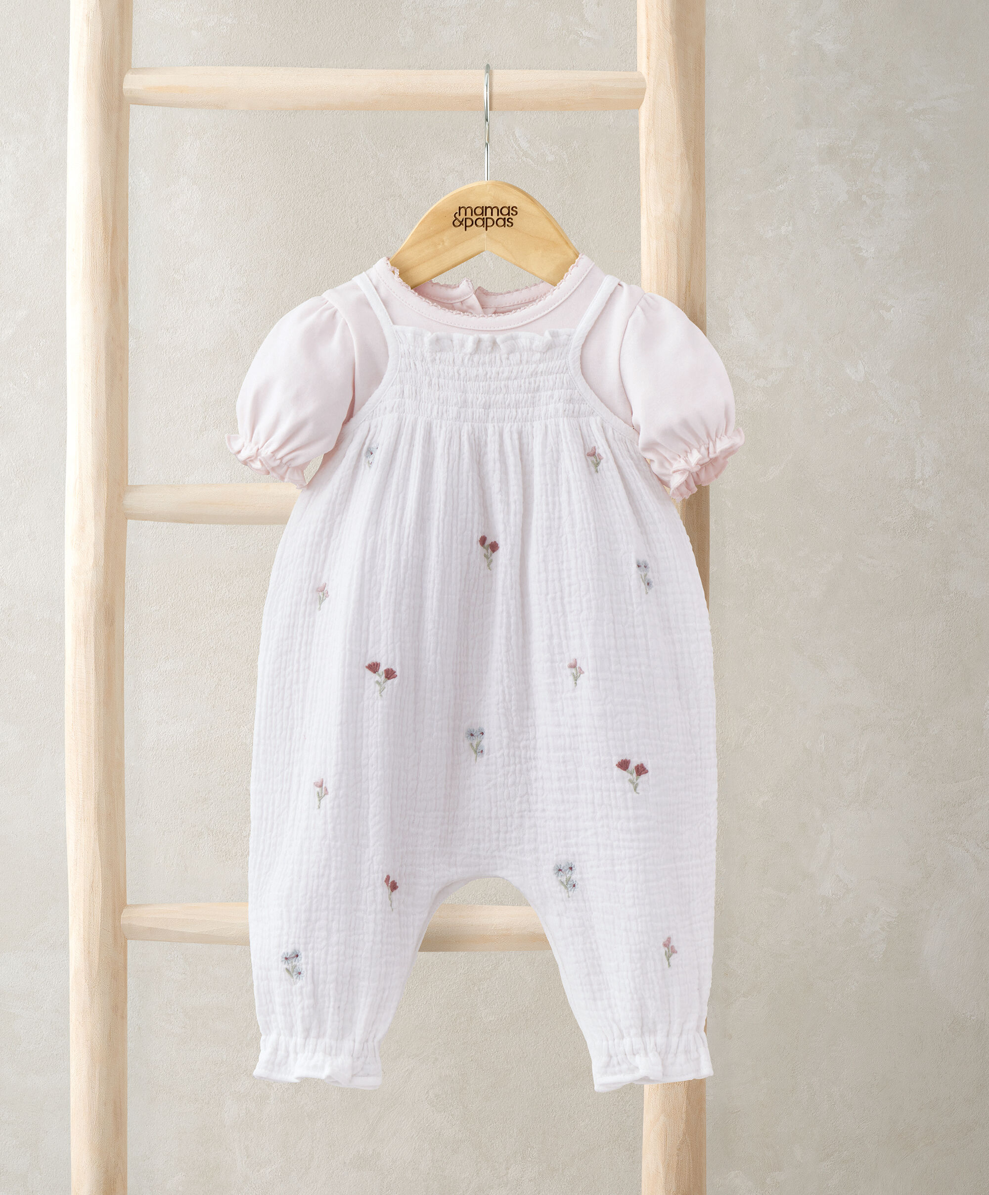 طقم لباس قطعة واحدة وأوفرول - قطعتان image number 1