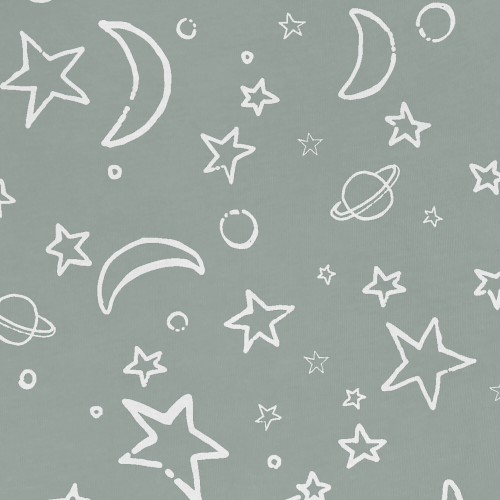 Love to Dream Swaddle UP Bamboo Original Stars & Moon - Olive (Small) image number 6