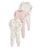 Berries Print Sleepsuits (Set of 3) Berries Print Sleepsuits (Set of 3) image number 2