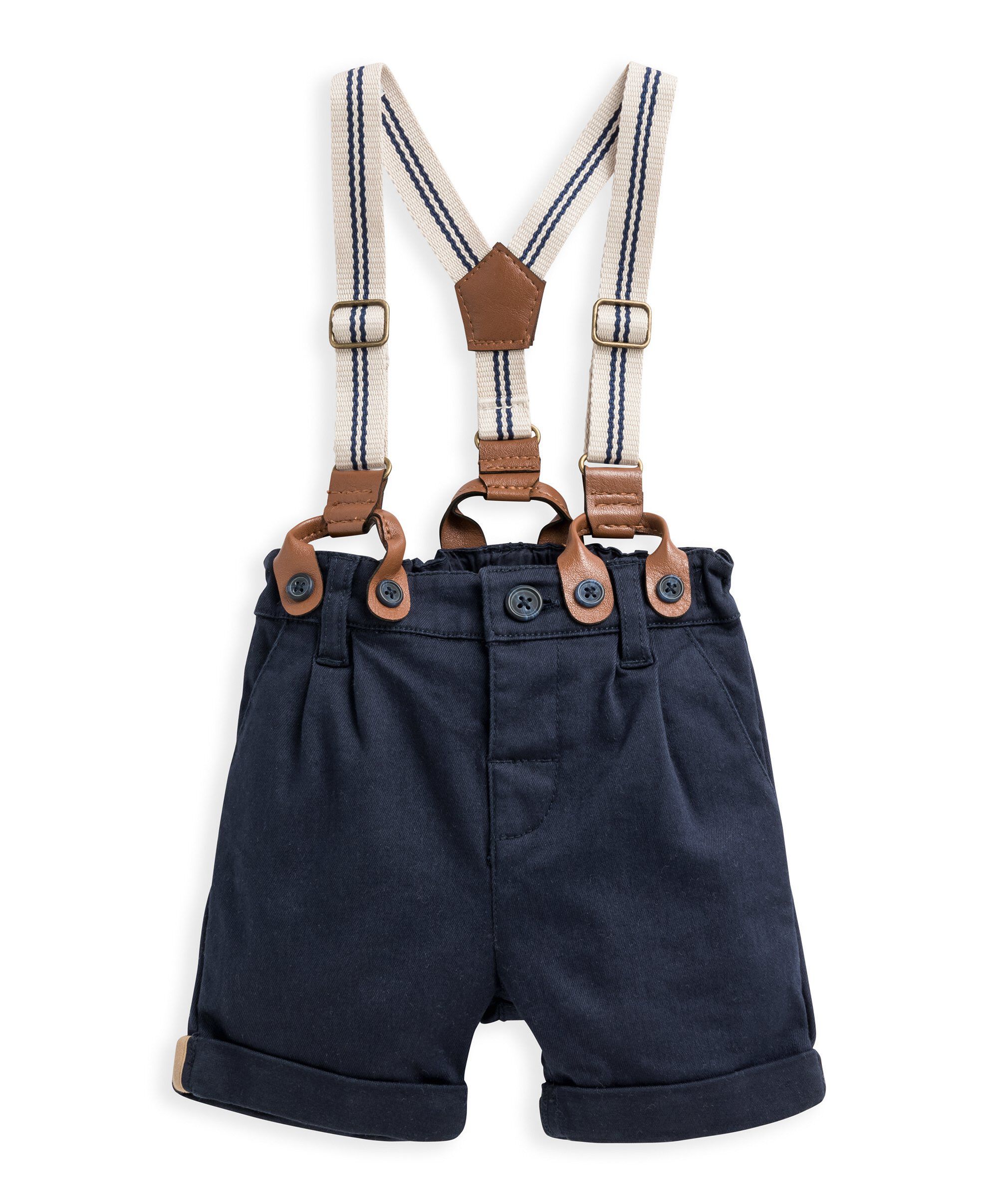 طقم قميص وشورت وحمالات - 3 قطع image number 4