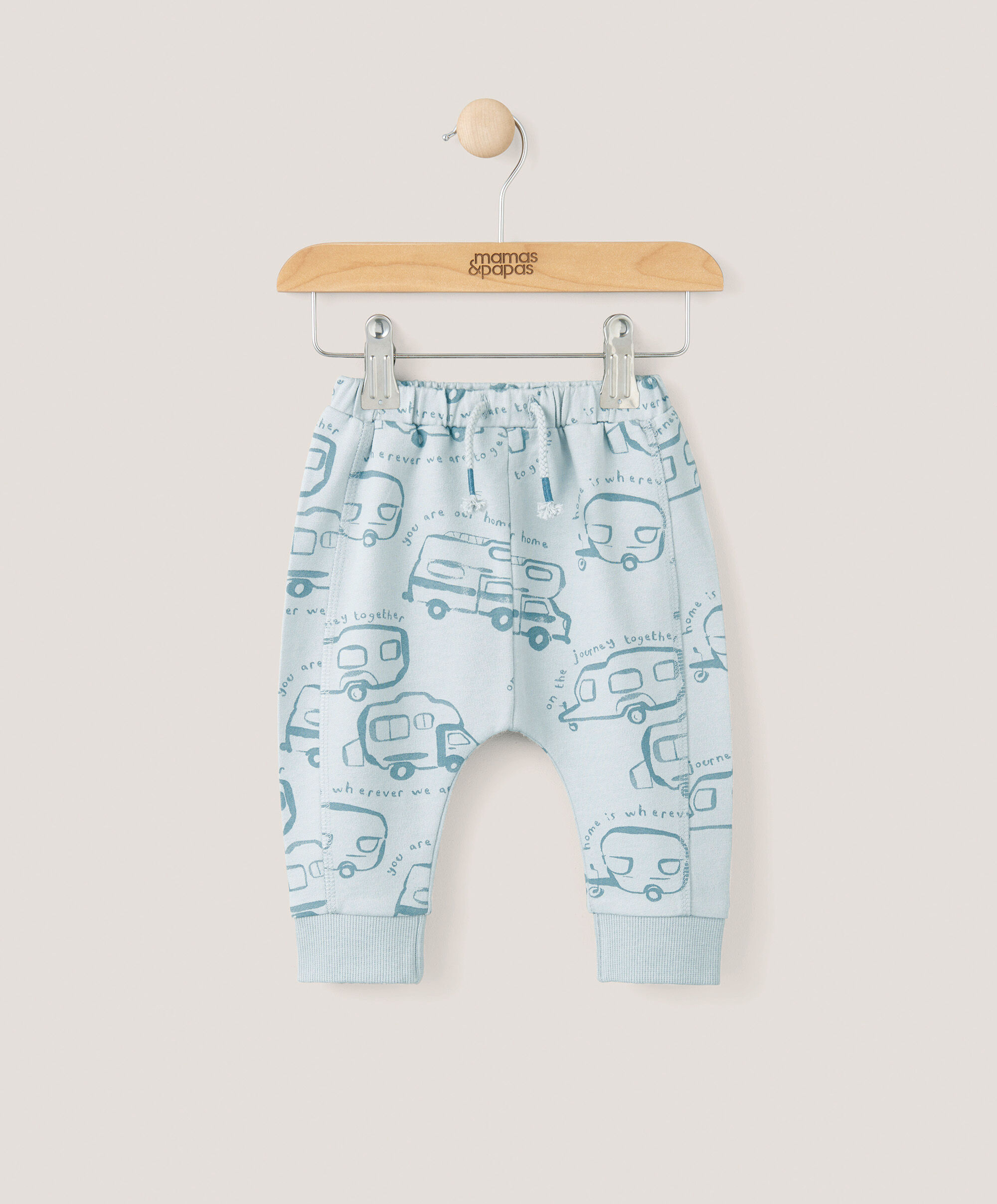 بنطال رياضي بطبعة You Are Our Home - أزرق image number 1