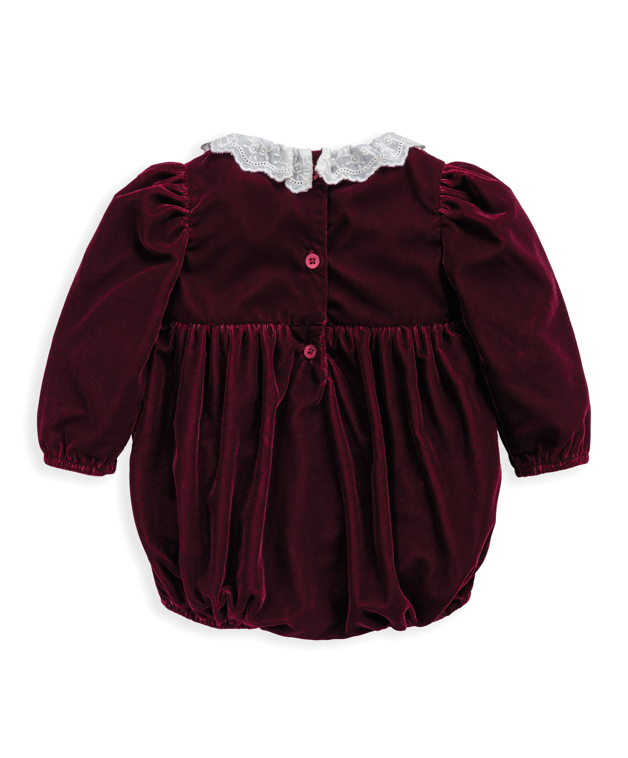 أفرول برغندي مخمل image number 3