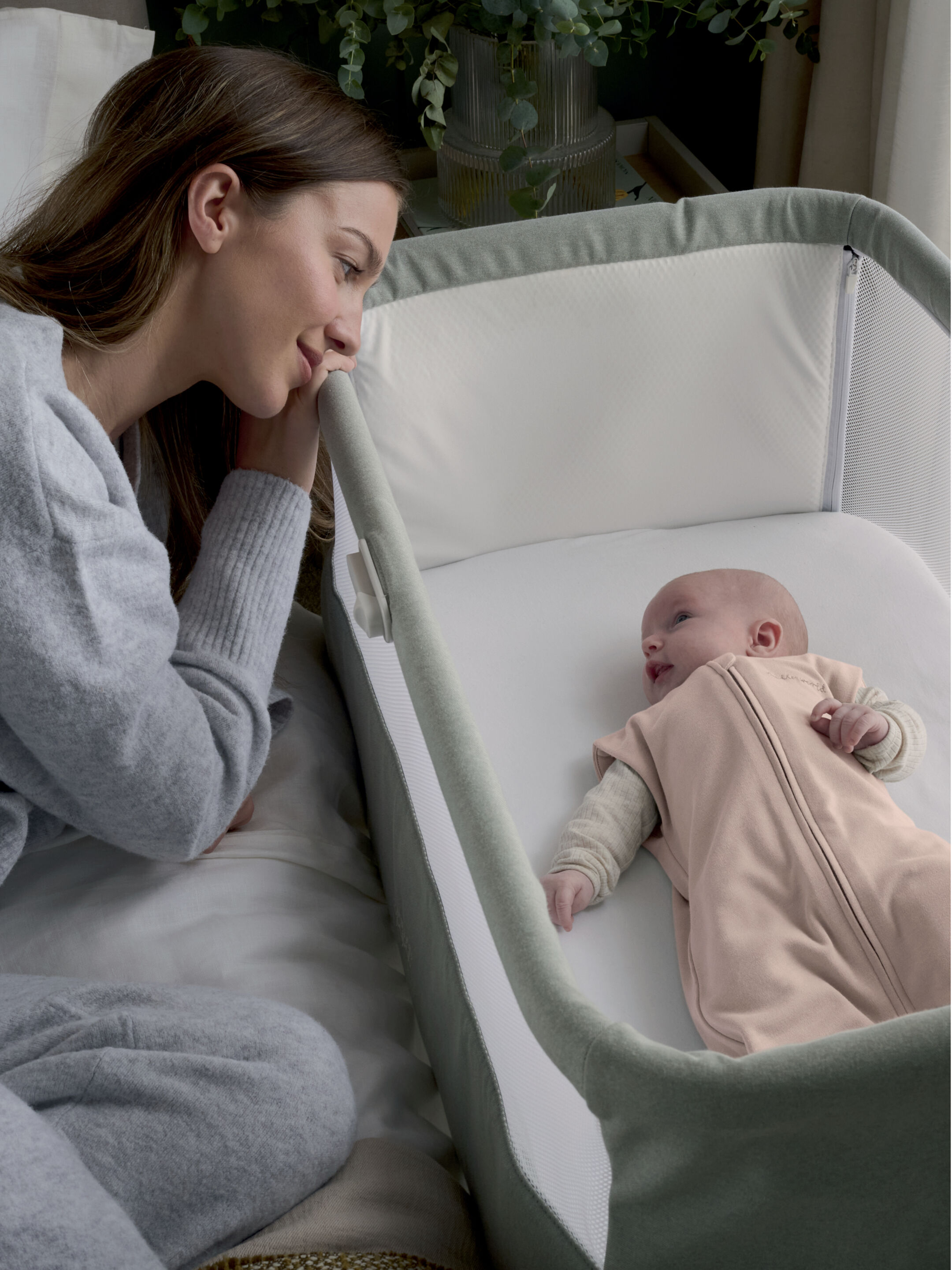 كيس نوم للرضع بمعدل دفء 1.0 ولون وردي image number 5