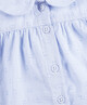 فستان بياقة أزرق image number 3