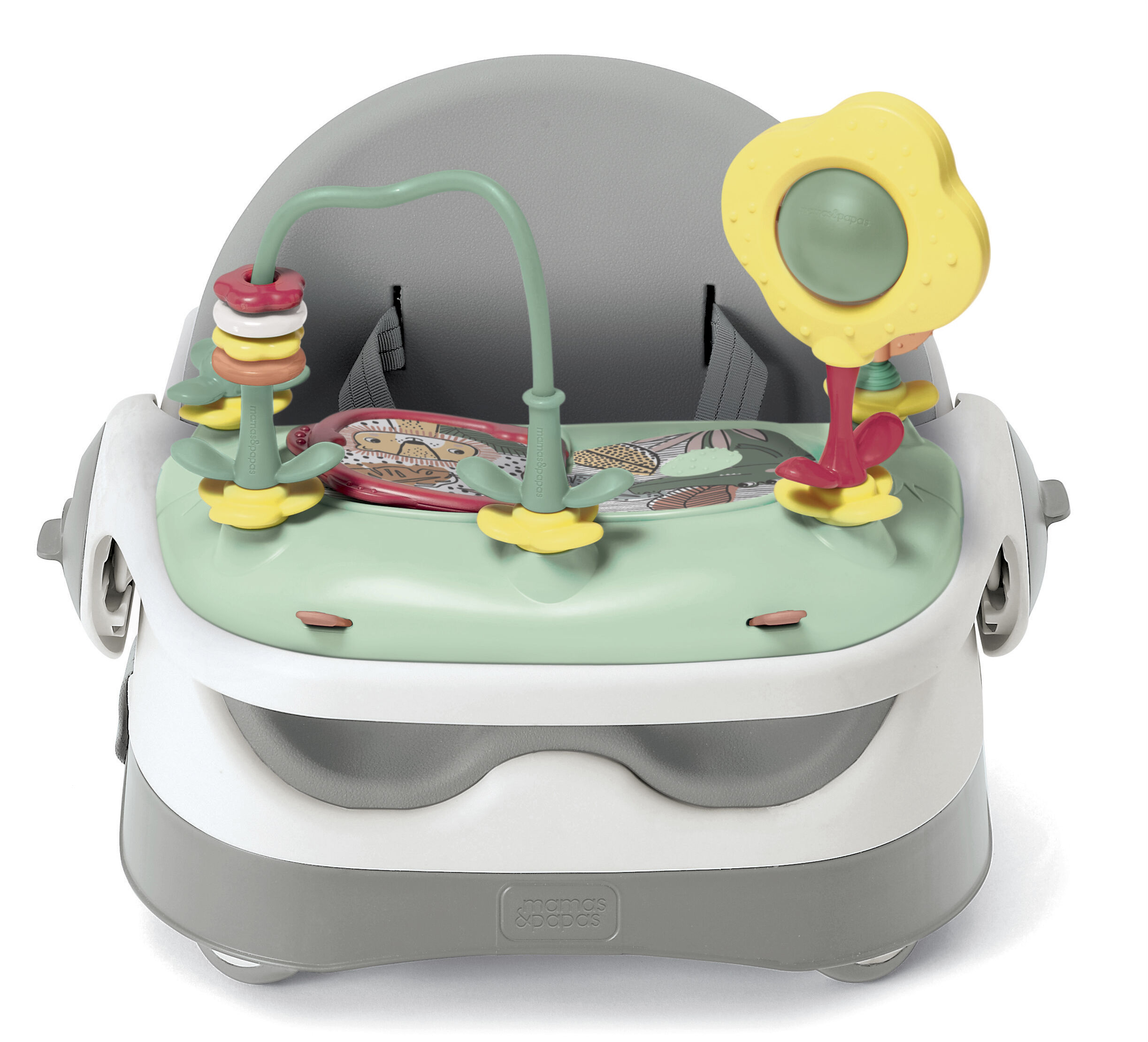 مقعد داعم بيبي باد للأطفال - رمادي image number 2