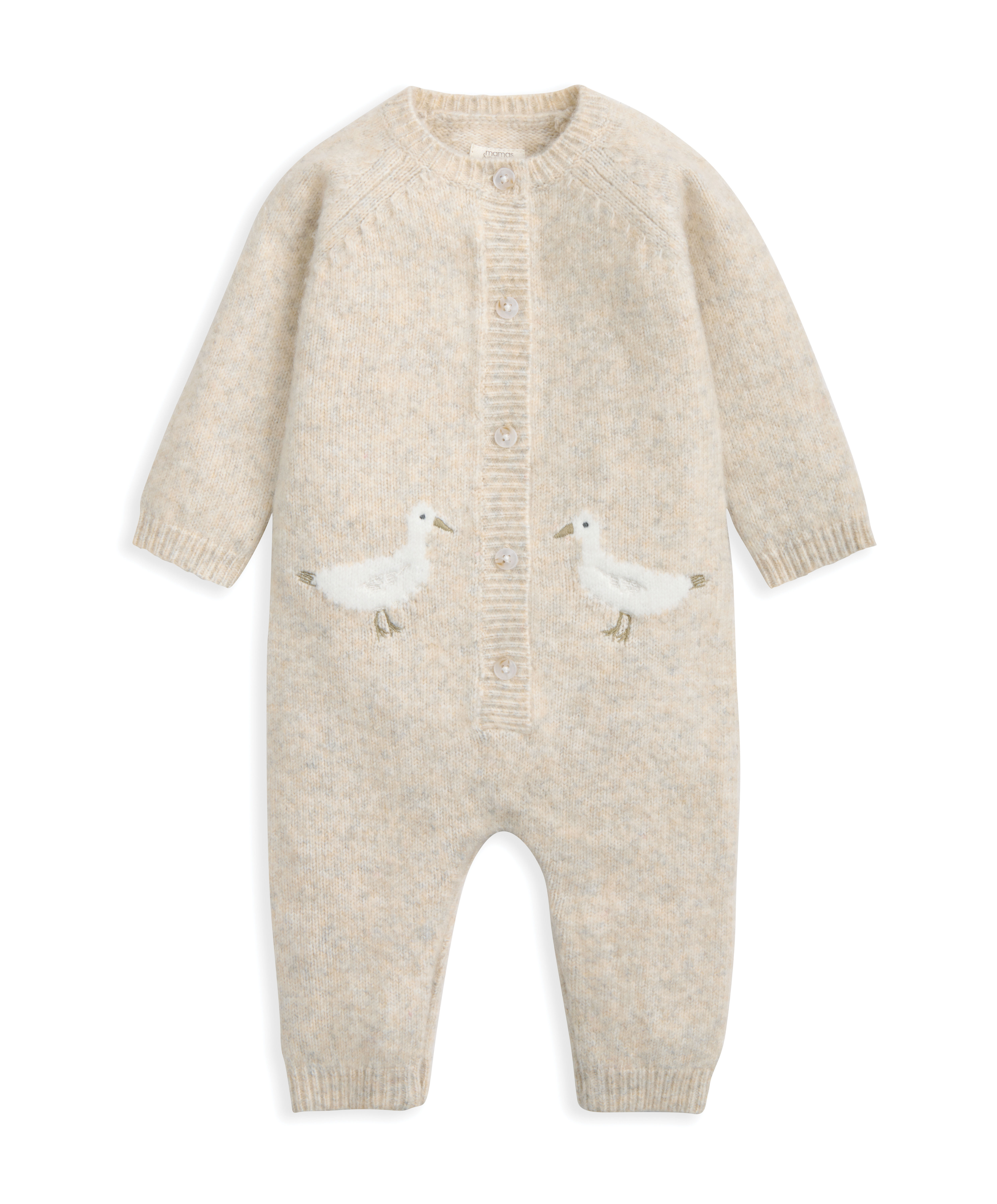 أفرول منسوج بنقشة بط image number 2