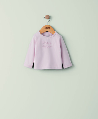 تي شيرت بتطريز Little Sister تي شيرت بتطريز Little Sister