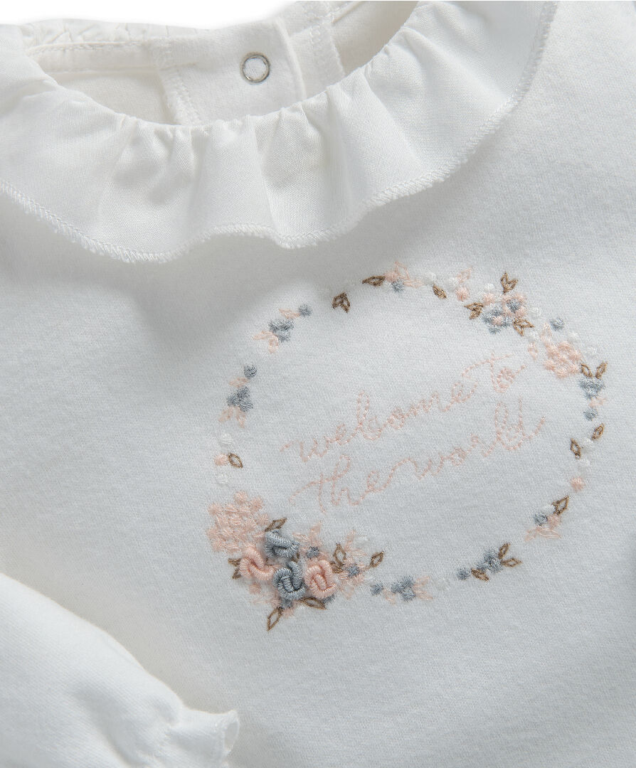 لباس الكل في واحد مطرز image number 4