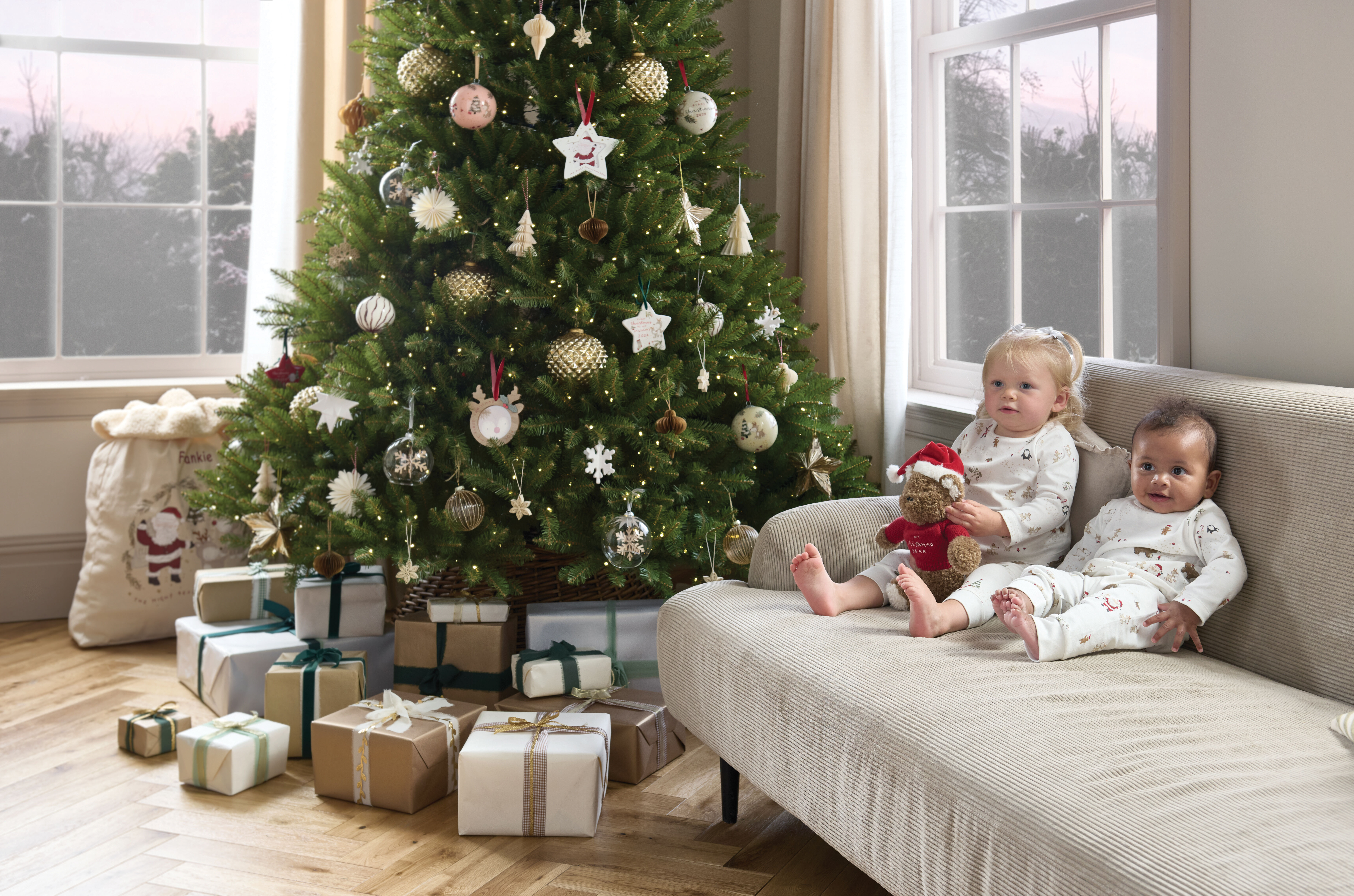 بيجاما بنقشة كريسماس image number 5