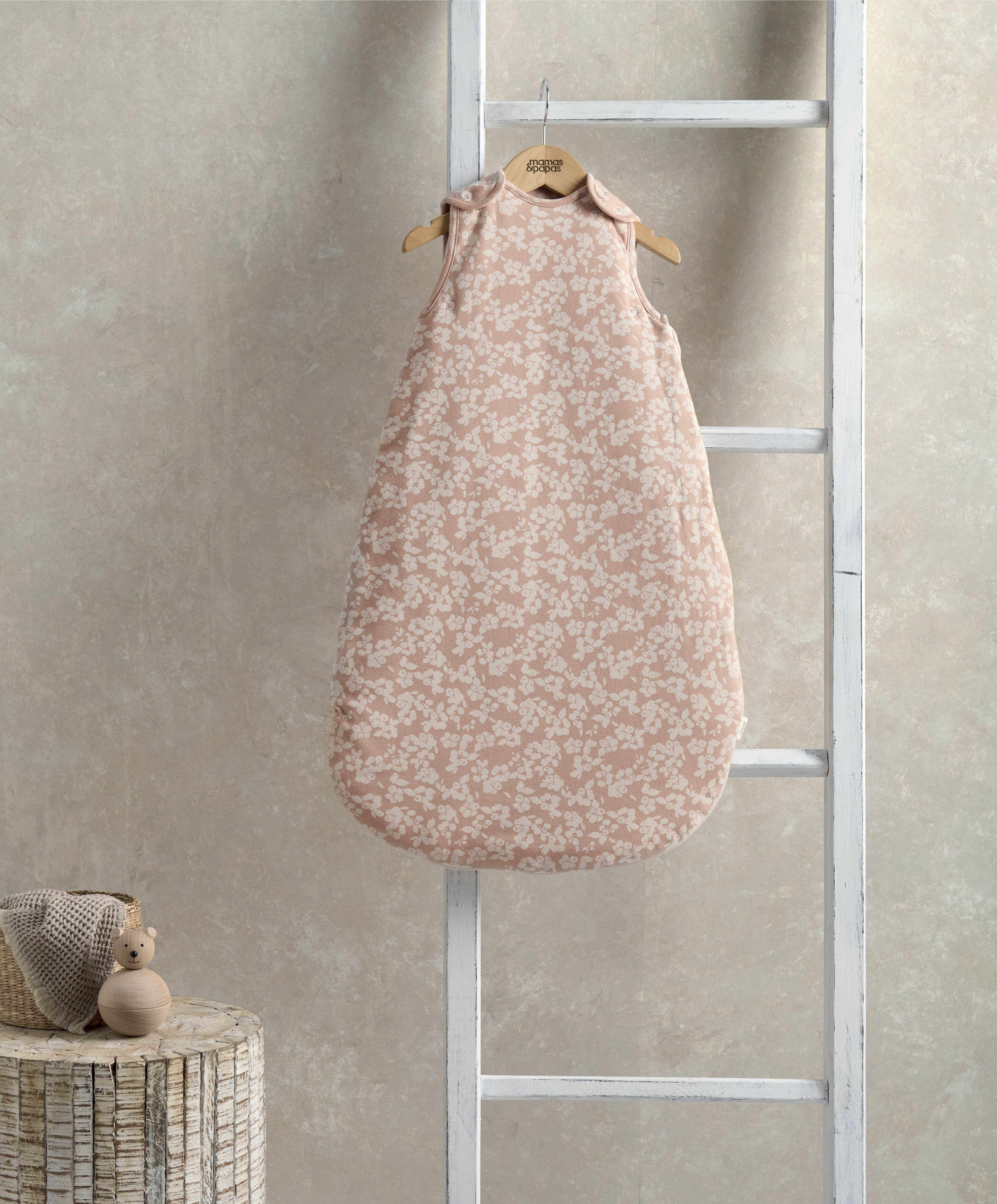 كيس نوم دريم بود للأطفال منذ الولادة إلى 6 أشهر بمعدل دفء 2.5 - نقشة زهور