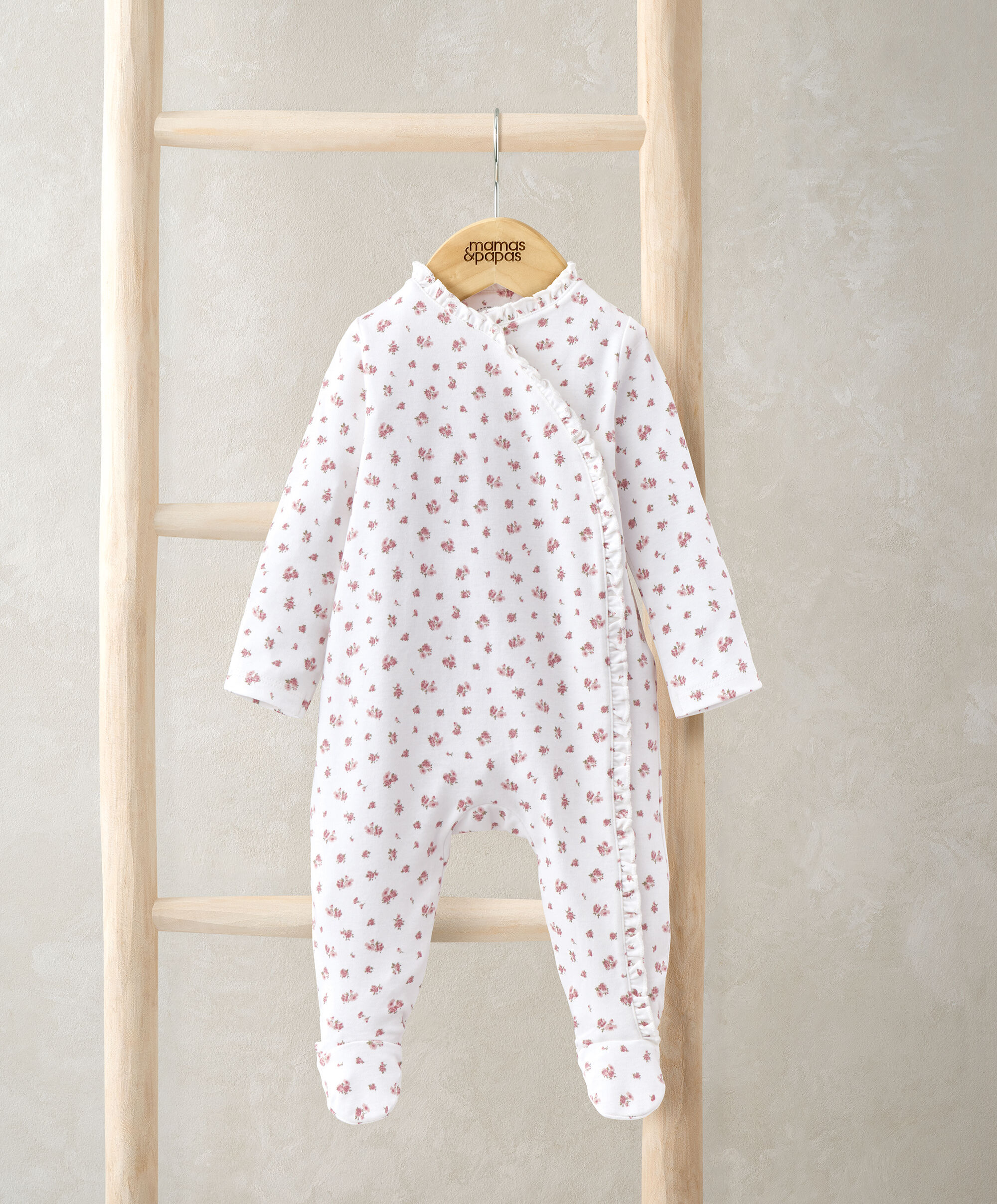 لباس الكل في واحد بتصميم ملفوف بكشكش image number 1