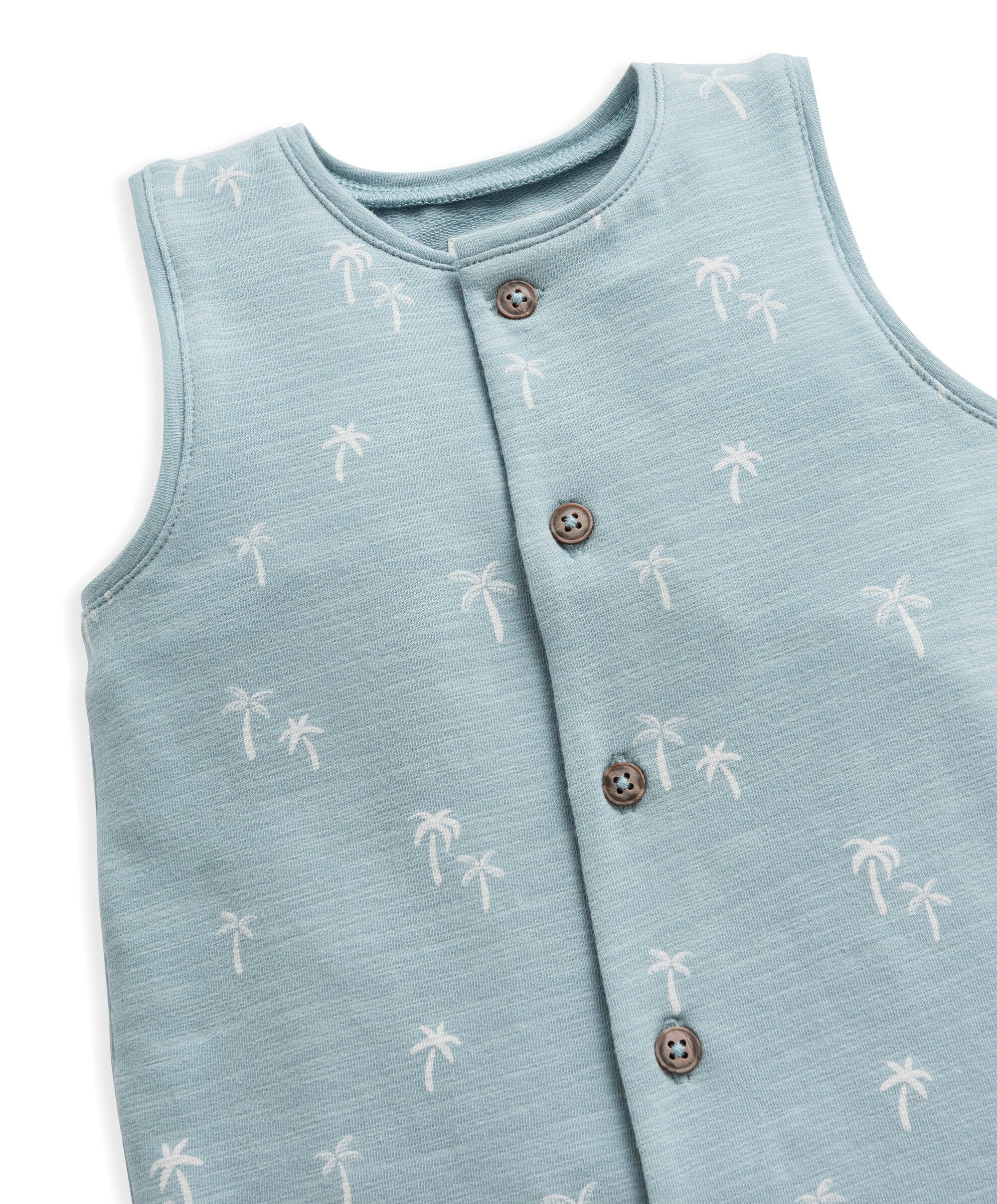 رومبر بطبعة أشجار نخيل image number 8