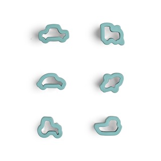مجموعة قاطعات فاكهة بتصميم مركبات - 6 قطع مجموعة قاطعات فاكهة بتصميم مركبات - 6 قطع