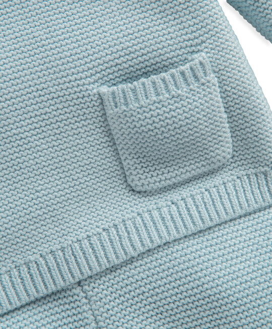 طقم منسوج بلون أزرق - قطعتان طقم منسوج بلون أزرق - قطعتان image number 4