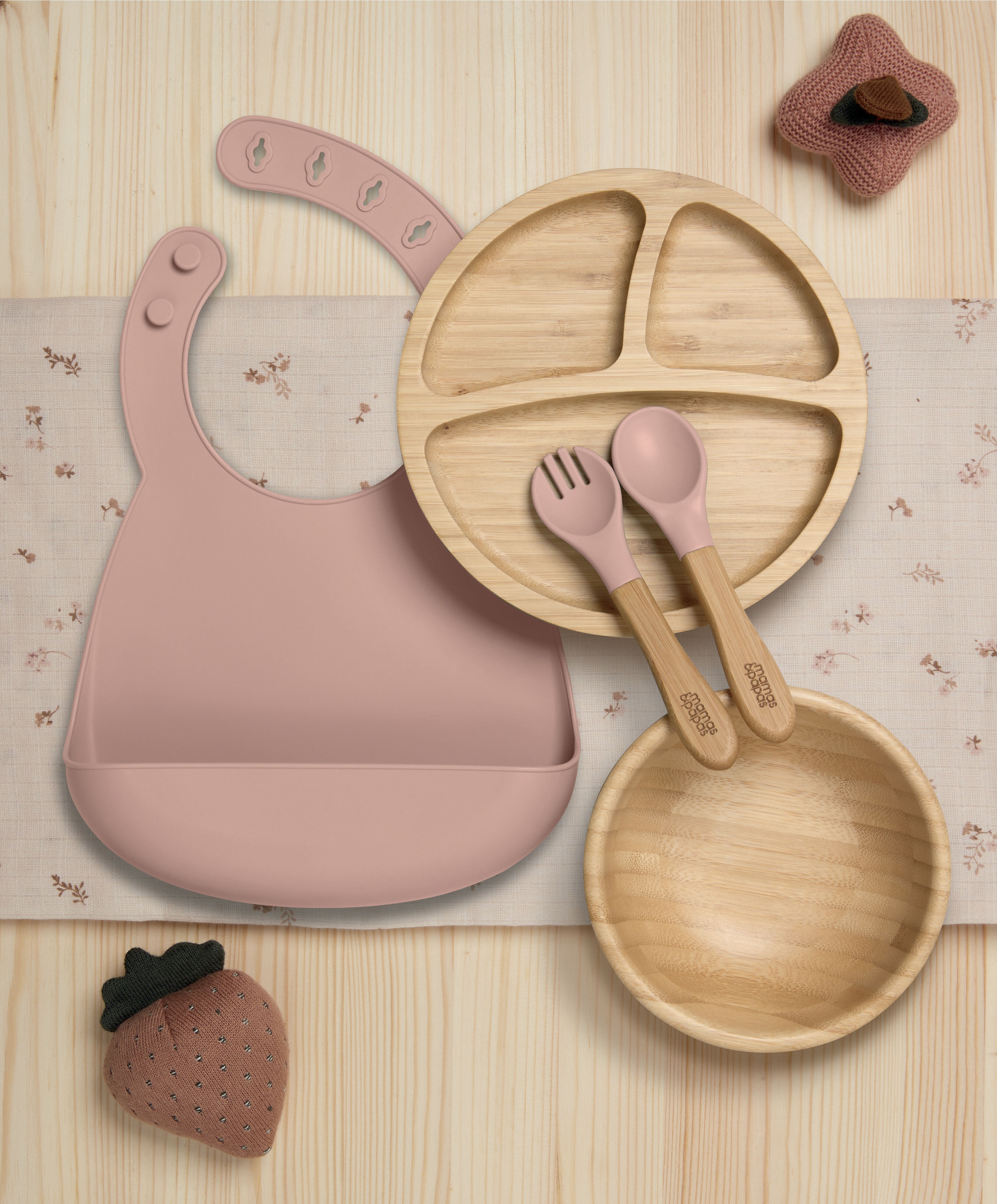 مجموعة أدوات طعام بامبو - ميلبا