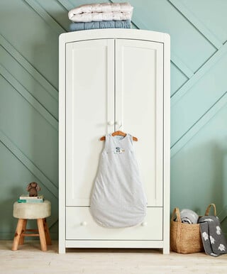 خزانة ملابس ميا - أبيض