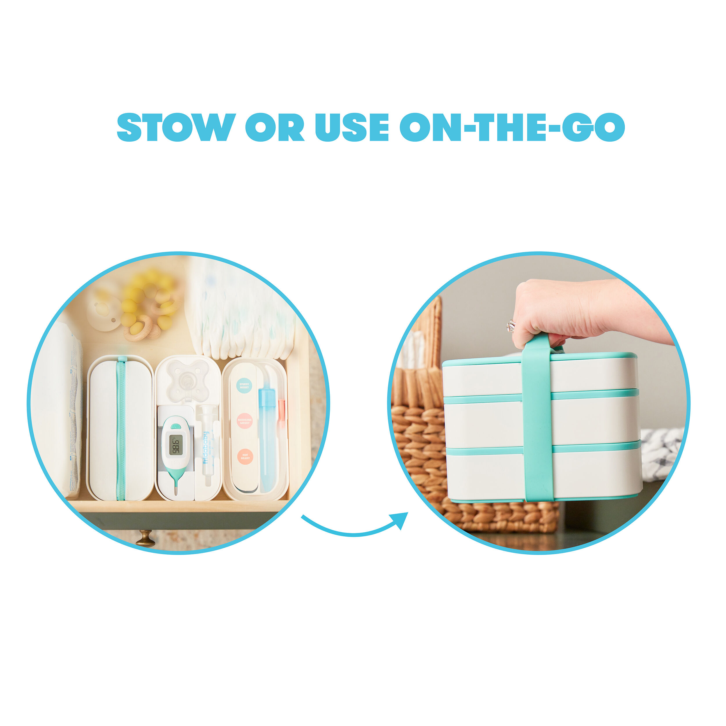 حافظة مستلزمات طبية محمولة image number 3