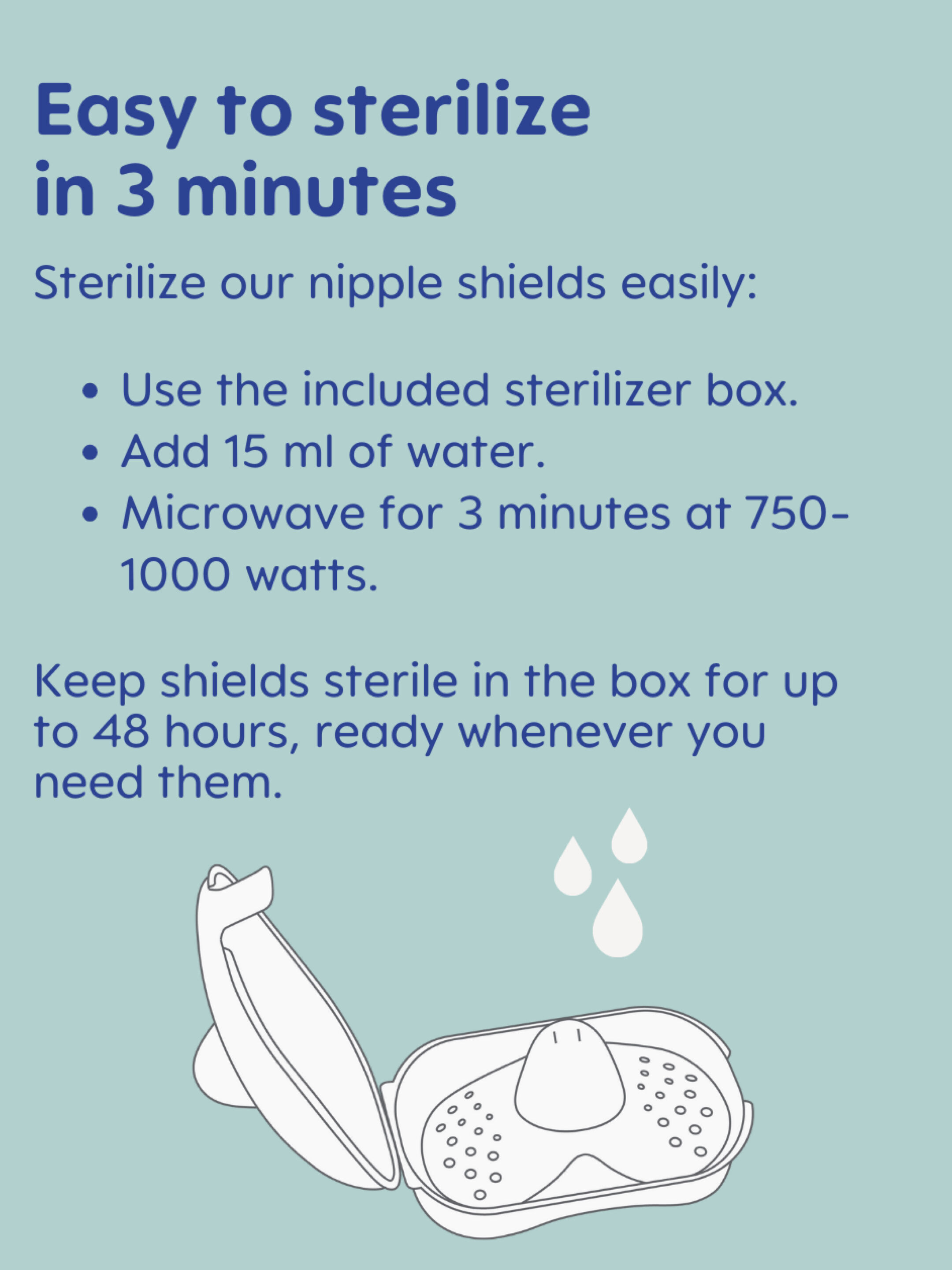 مجموعة واقيات حلمة مام بيبي للرضاعة الطبيعية - من عمر 0 ​​أشهر فما فوق | شفاف - مقاس L | عبوة من 3 قطع image number 5