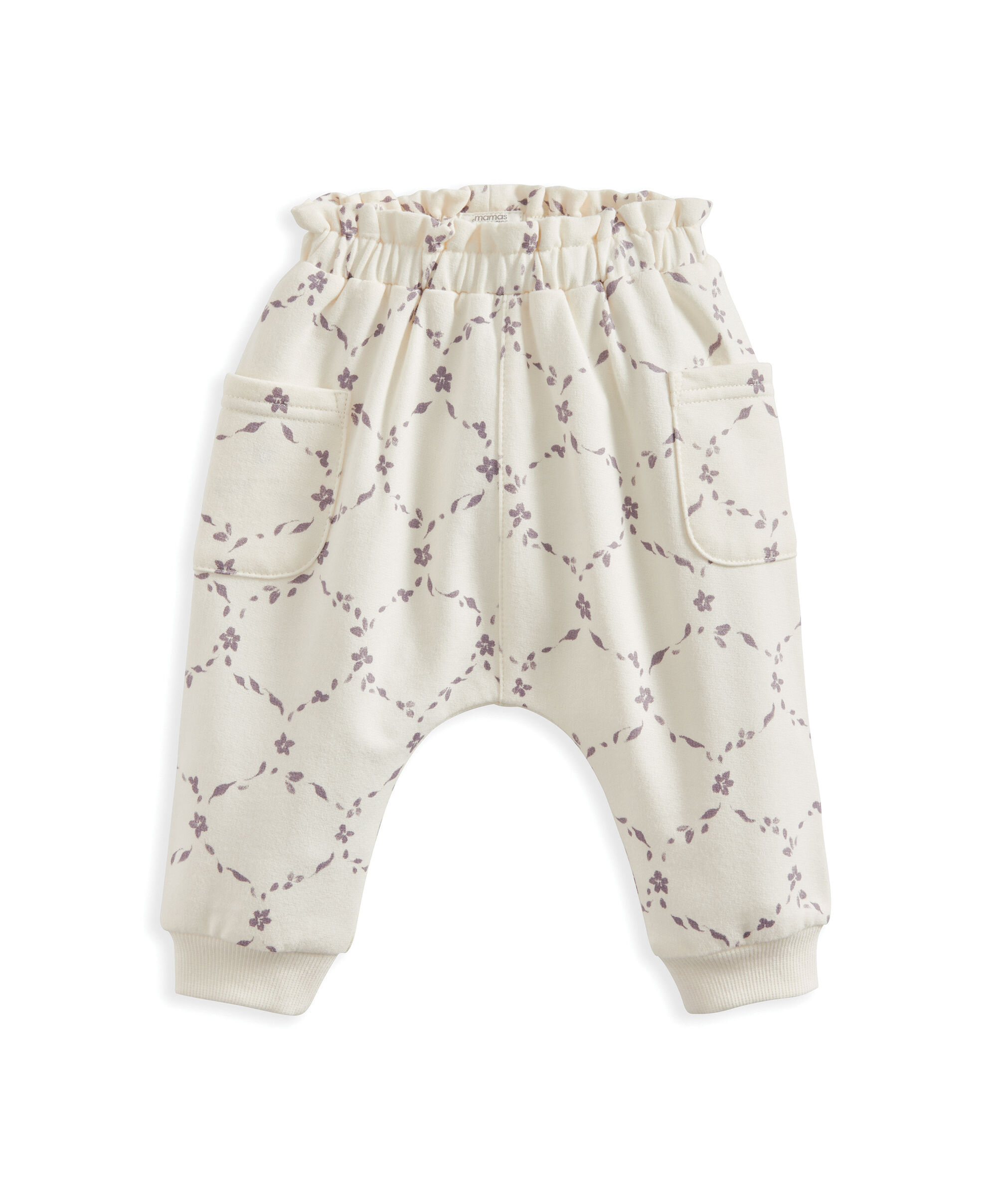 بنطال رياضي بطبعة تعريشة زهور