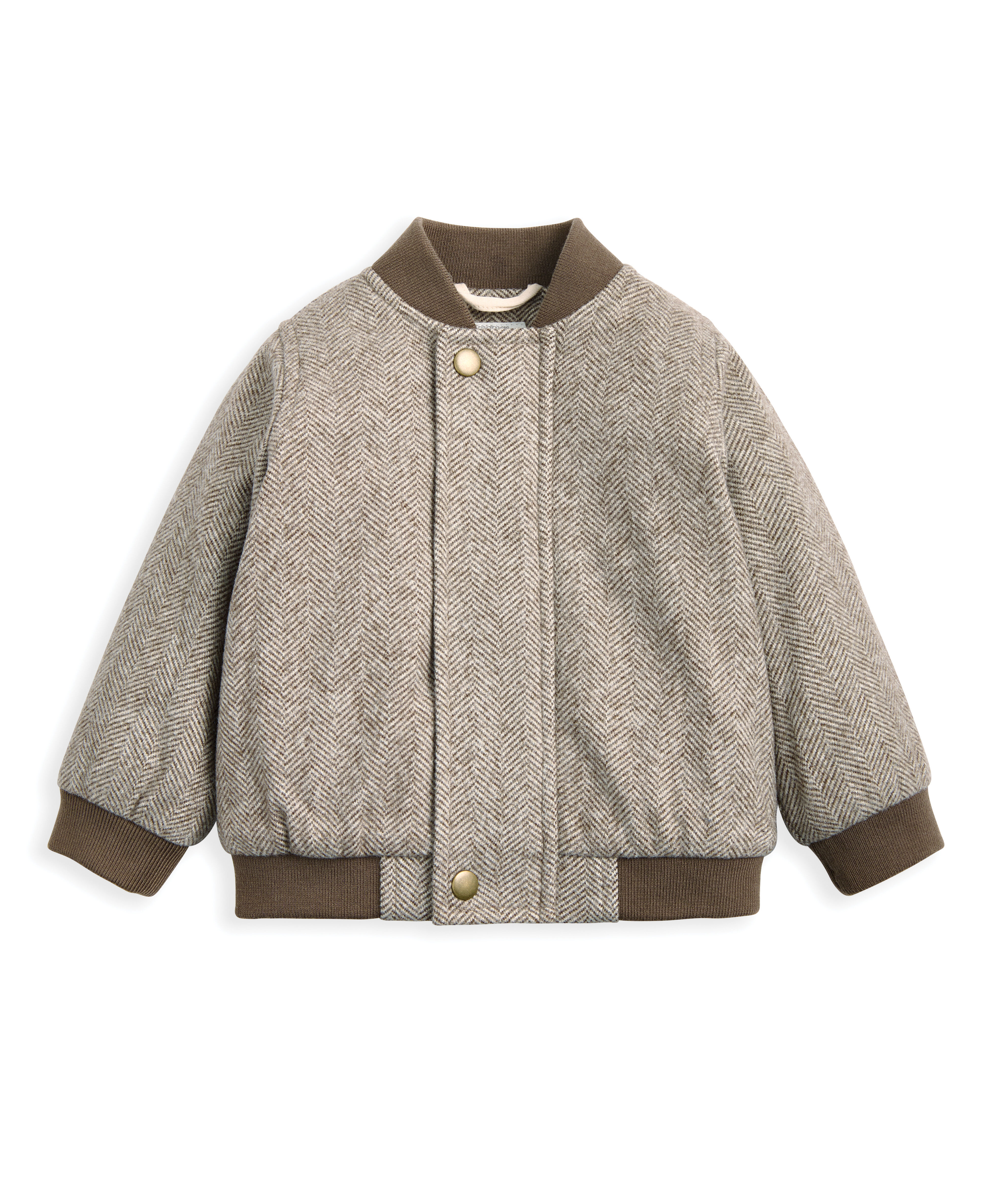 جاكيت بومبر بنقشة هيرنج بون - اوتميل image number 2