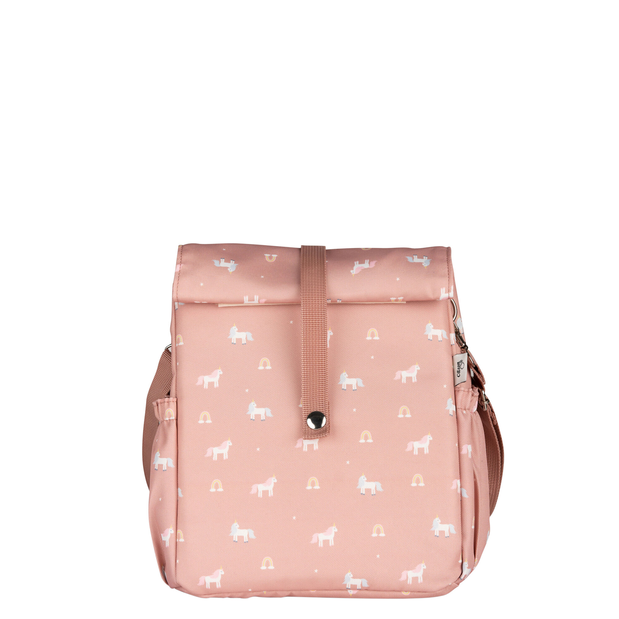 حقيبة غداء عازلة للحرارة بتصميم ملفوف من سيترون - نقشة يونيكورن image number 1