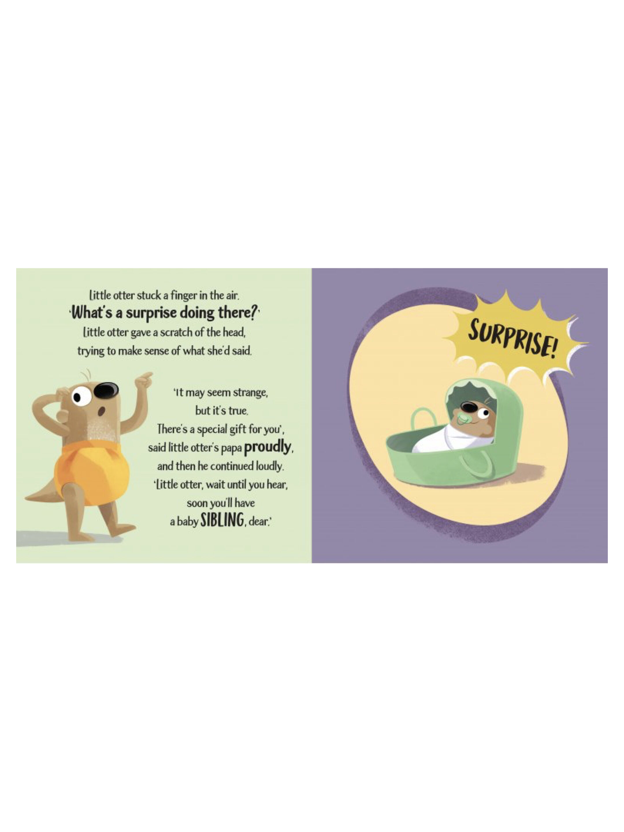 كتاب مصور من ساسي - Little Otter And A New Baby image number 4