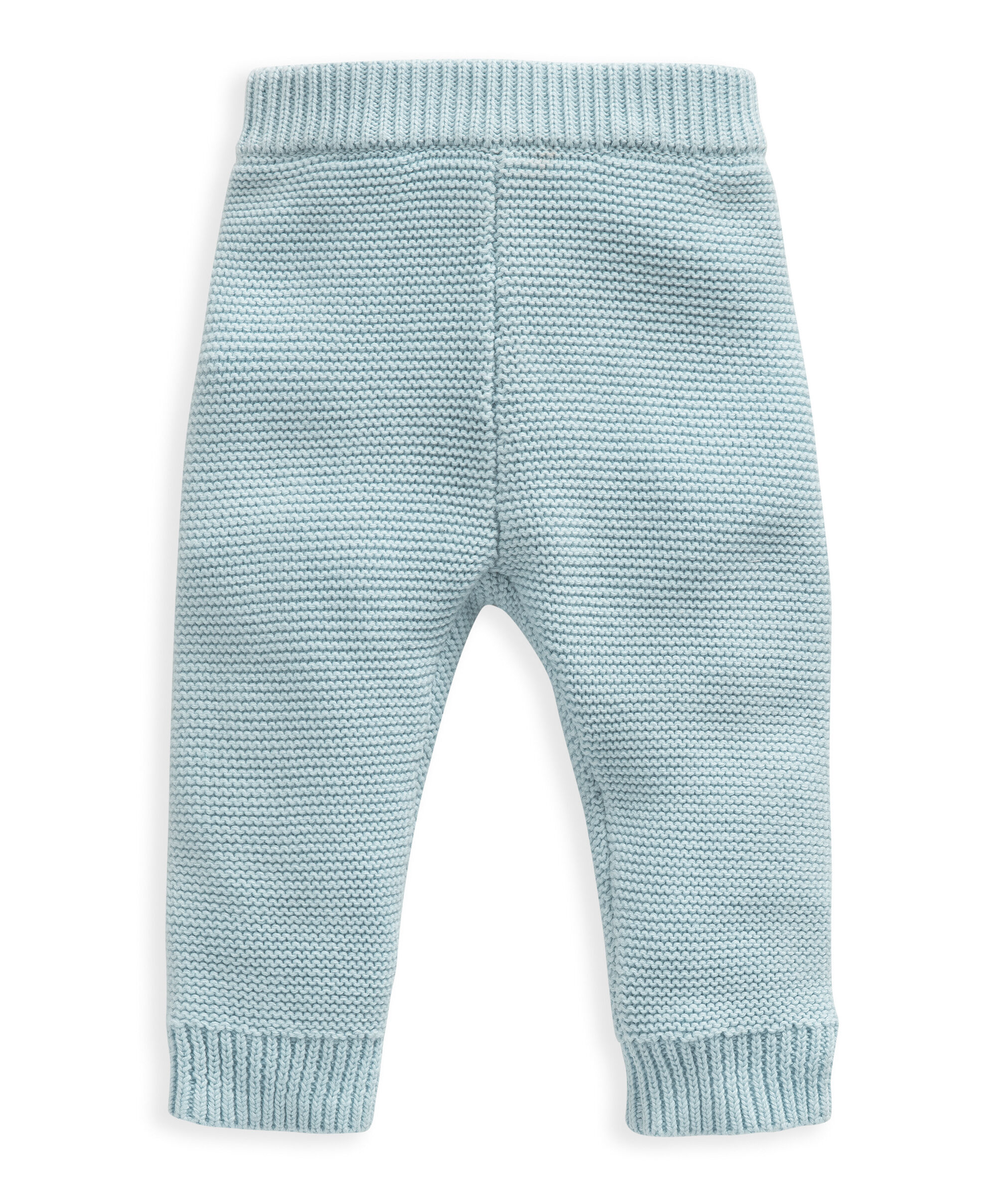 طقم منسوج بلون أزرق - قطعتان image number 3