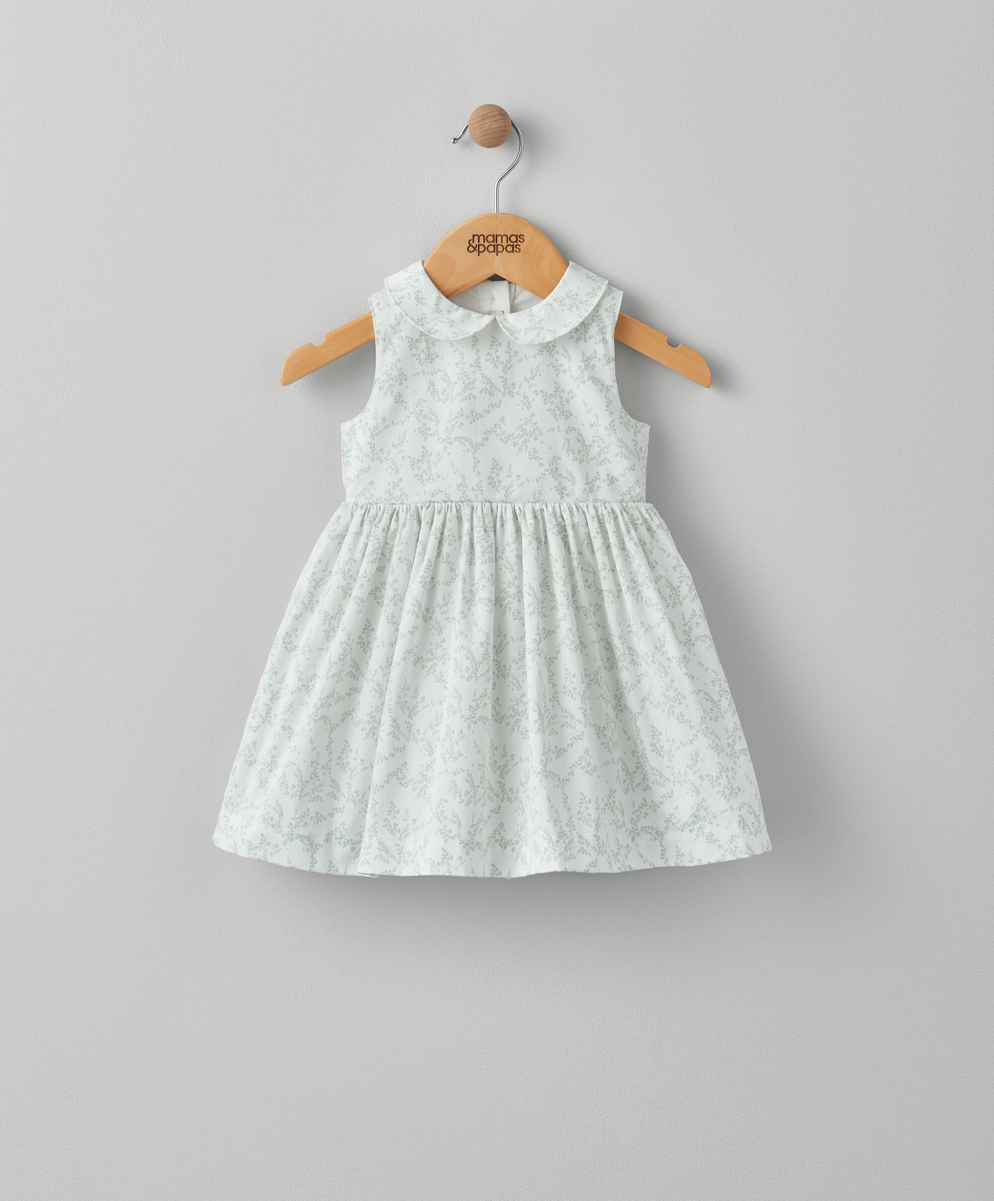 فستان جيرسيه بطبعة أوراق شجر image number 1