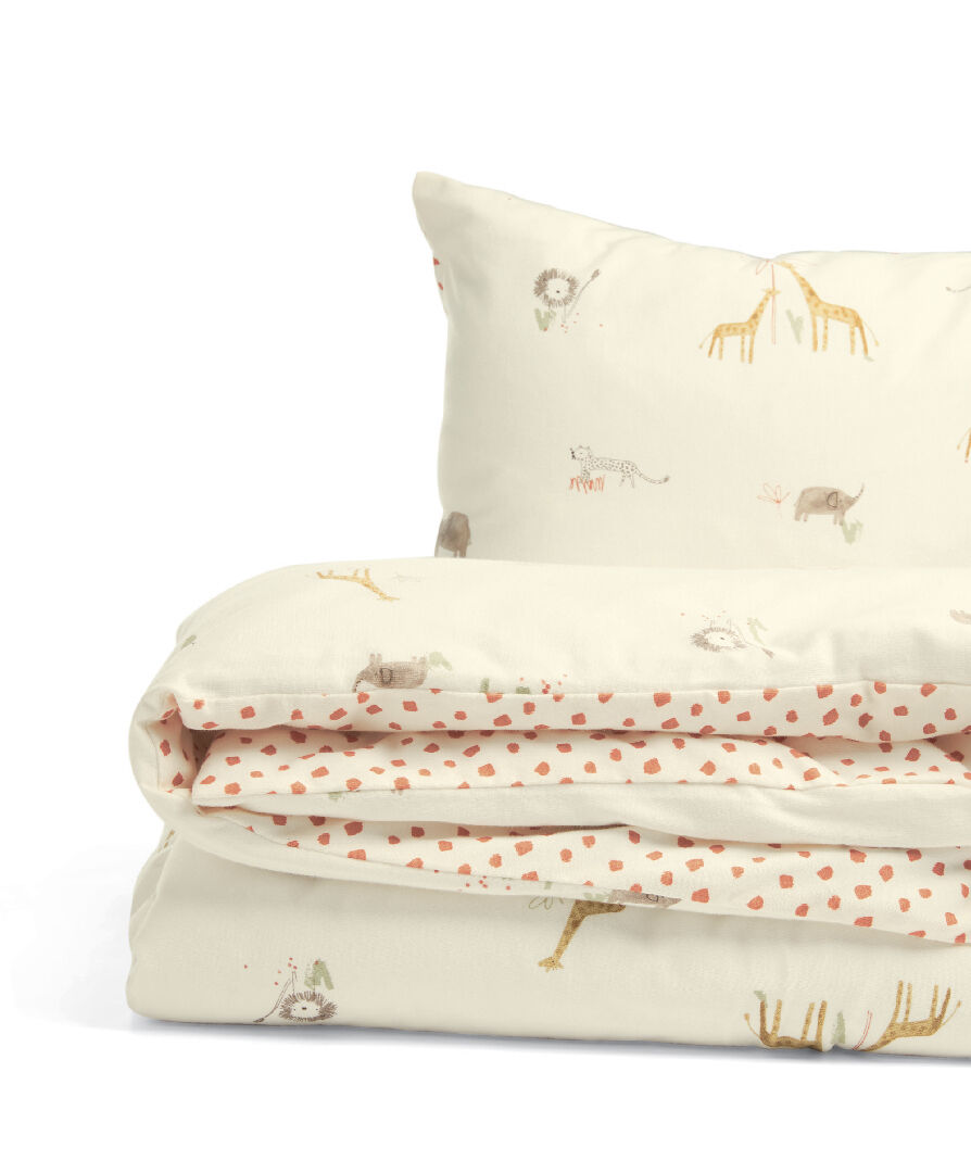 غطاء لحاف وغطاء وسادة بنقشة غابة image number 4