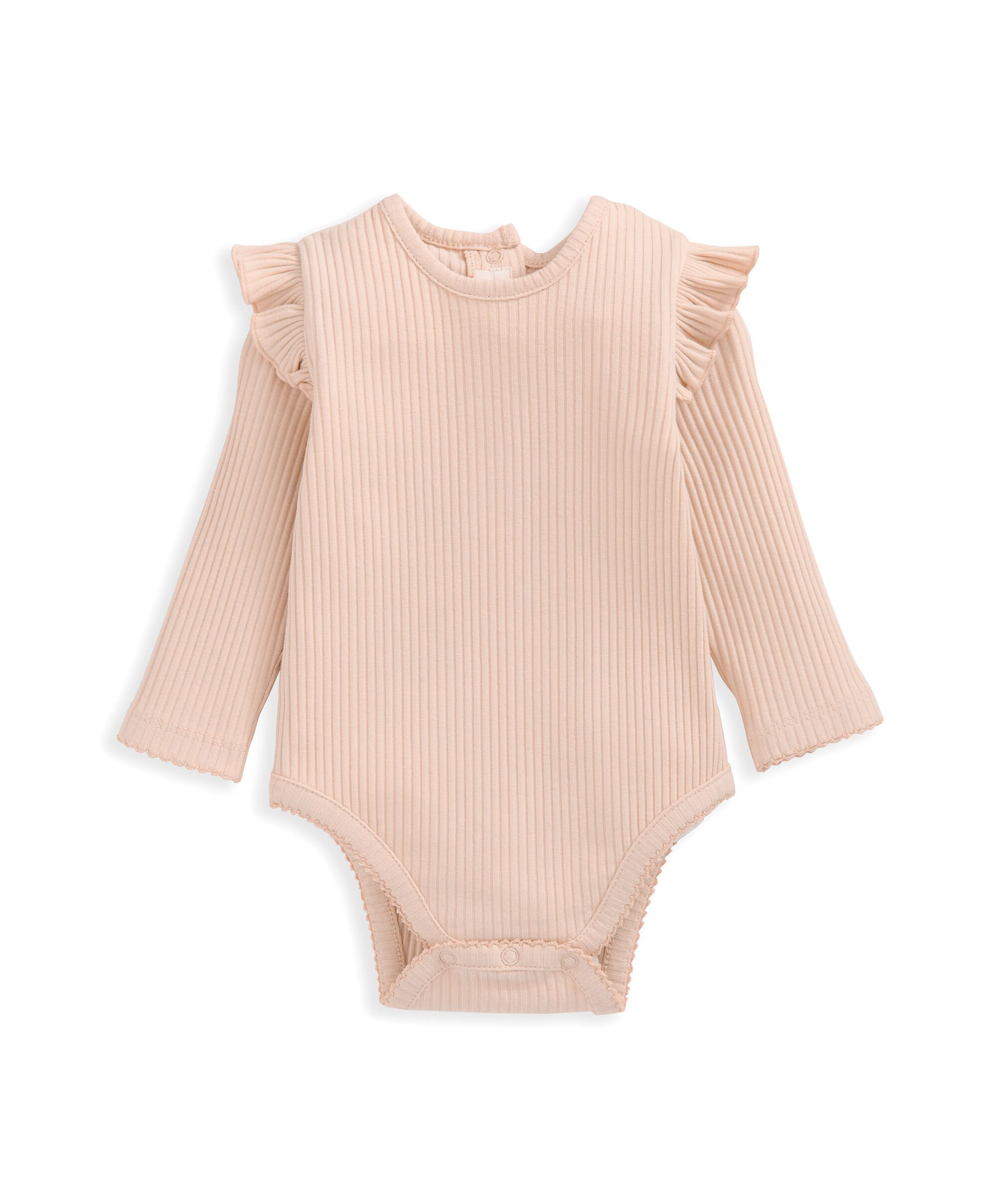 طقم لباس قطعة واحدة وتنورة توتو من قماش شبكي - وردي image number 2