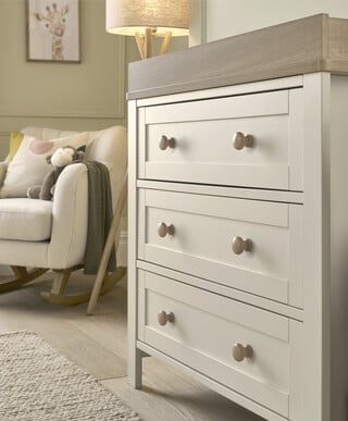 Wedmore Dresser Changer - Pebble Wedmore Dresser Changer - Pebble