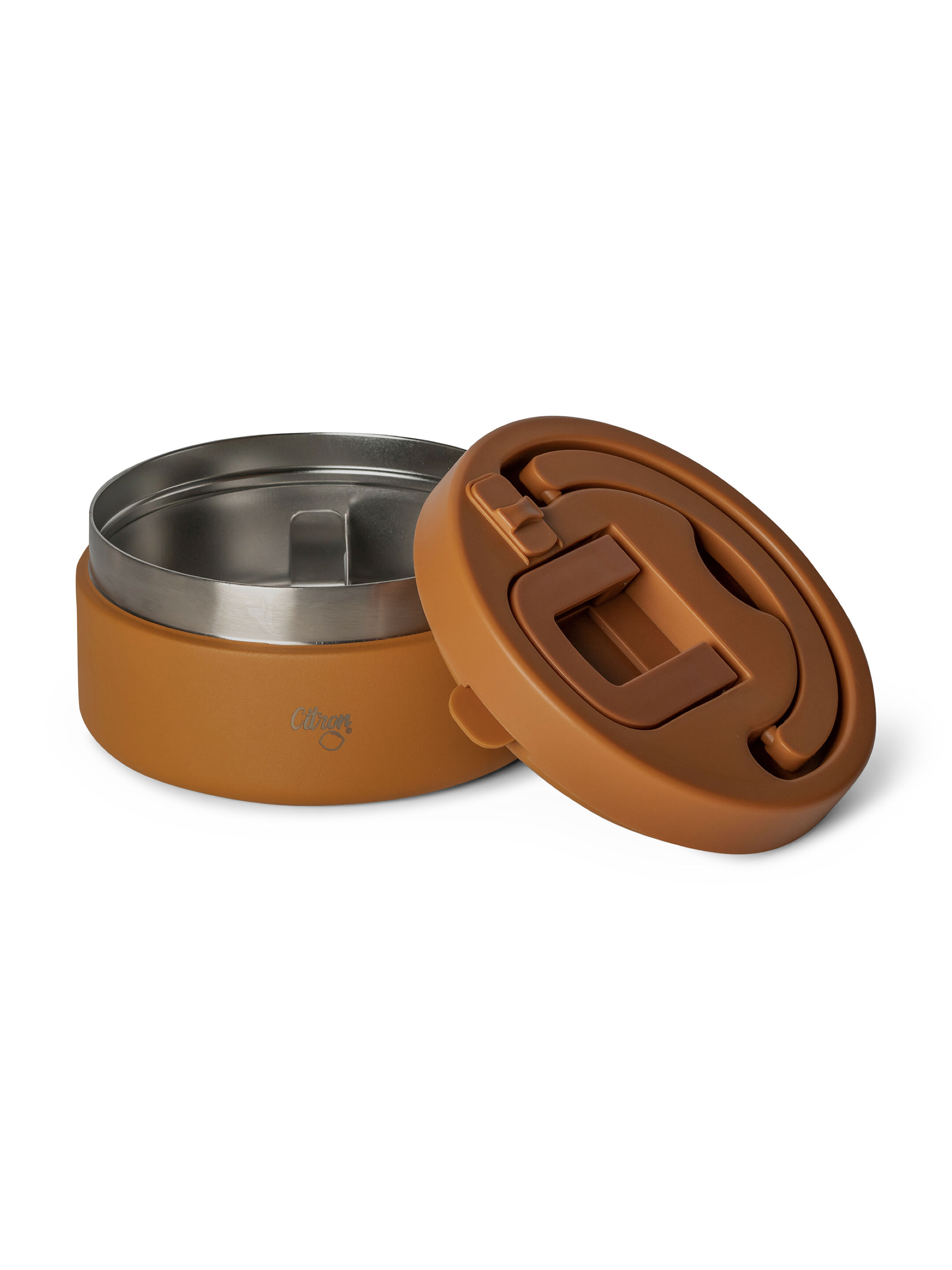 برطمان طعام ستانلس ستيل 400 ملل من سيترون - كراميل image number 1