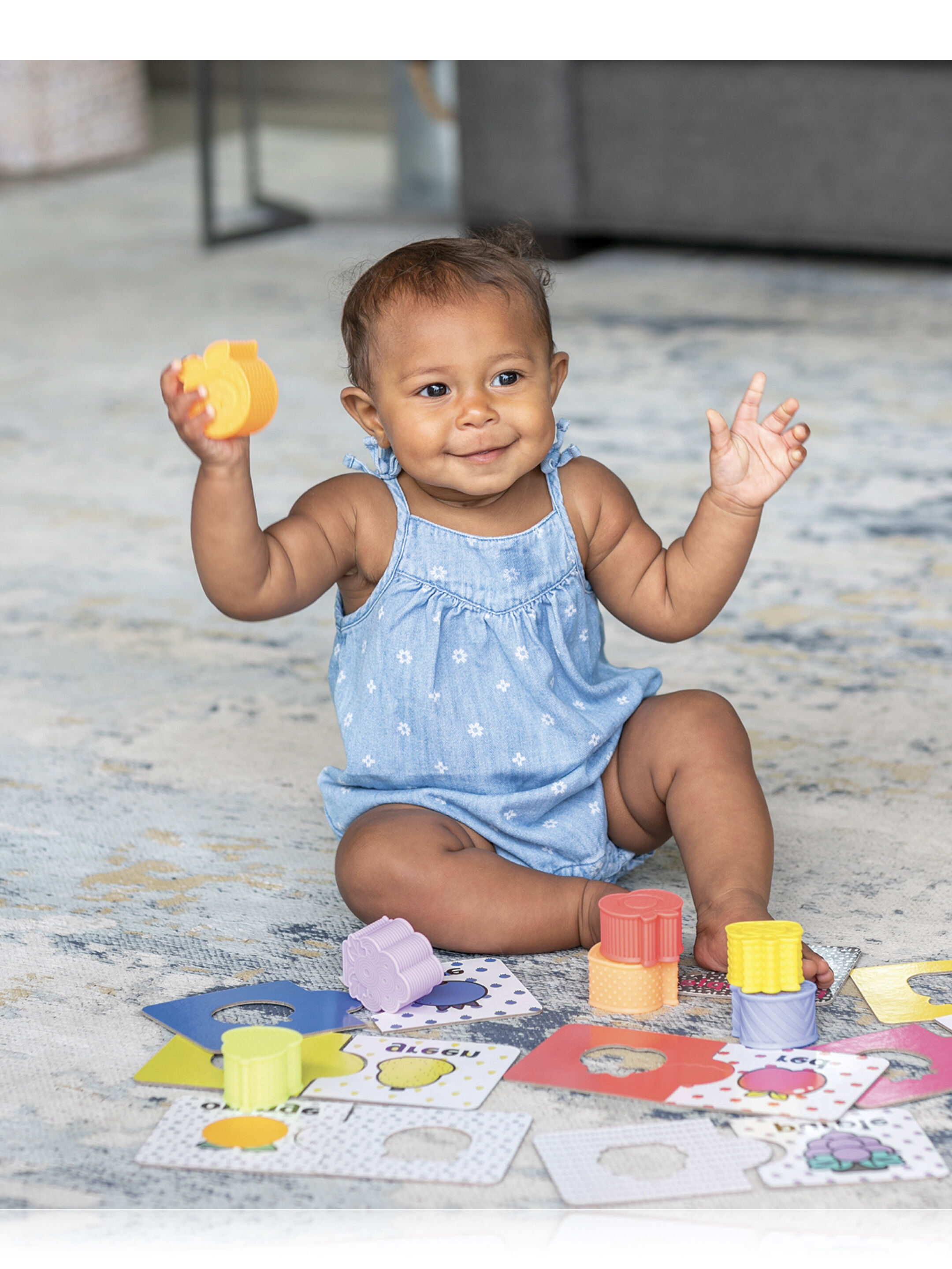 مجموعة أحجية بأشكال حسية من إنفانتينو image number 3