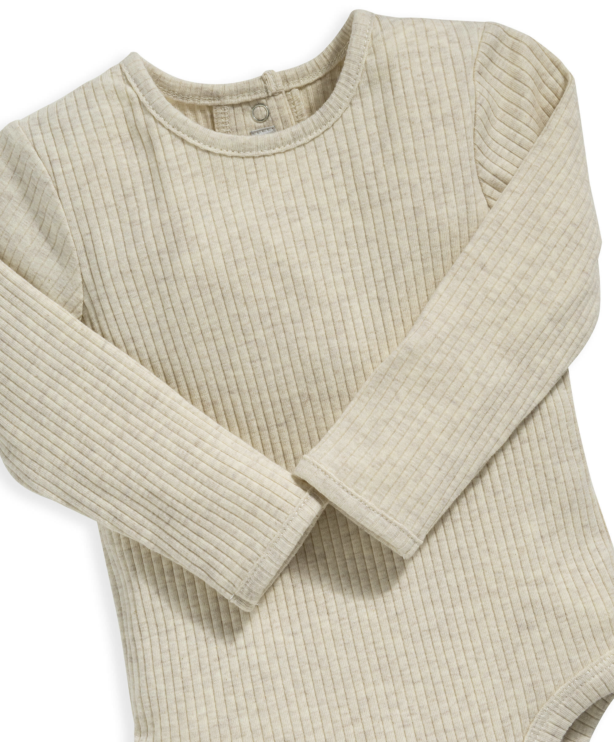 لباس قطعة واحدة بيج image number 3